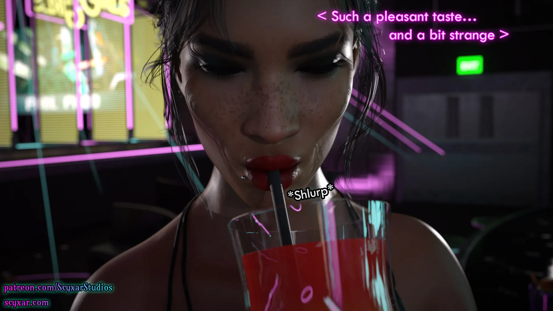 Once You Go Black, You Never Go Back (Cyberpunk) - 5 . Once You Go Black, You Never Go Back - Chapter 5 [Scyxar Studios] - Page 35