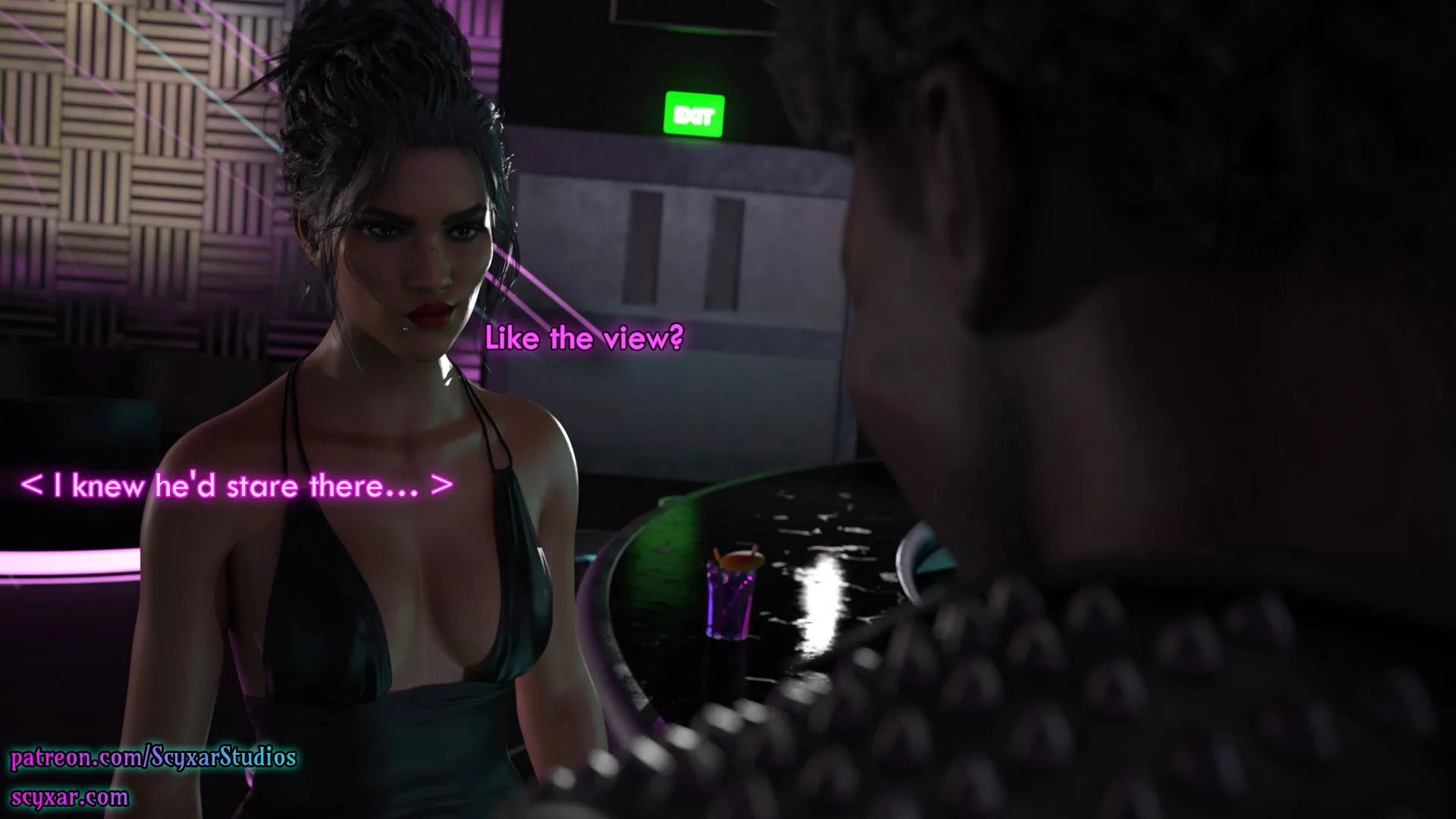 Once You Go Black, You Never Go Back (Cyberpunk) - 5 . Once You Go Black, You Never Go Back - Chapter 5 [Scyxar Studios] - Page 40