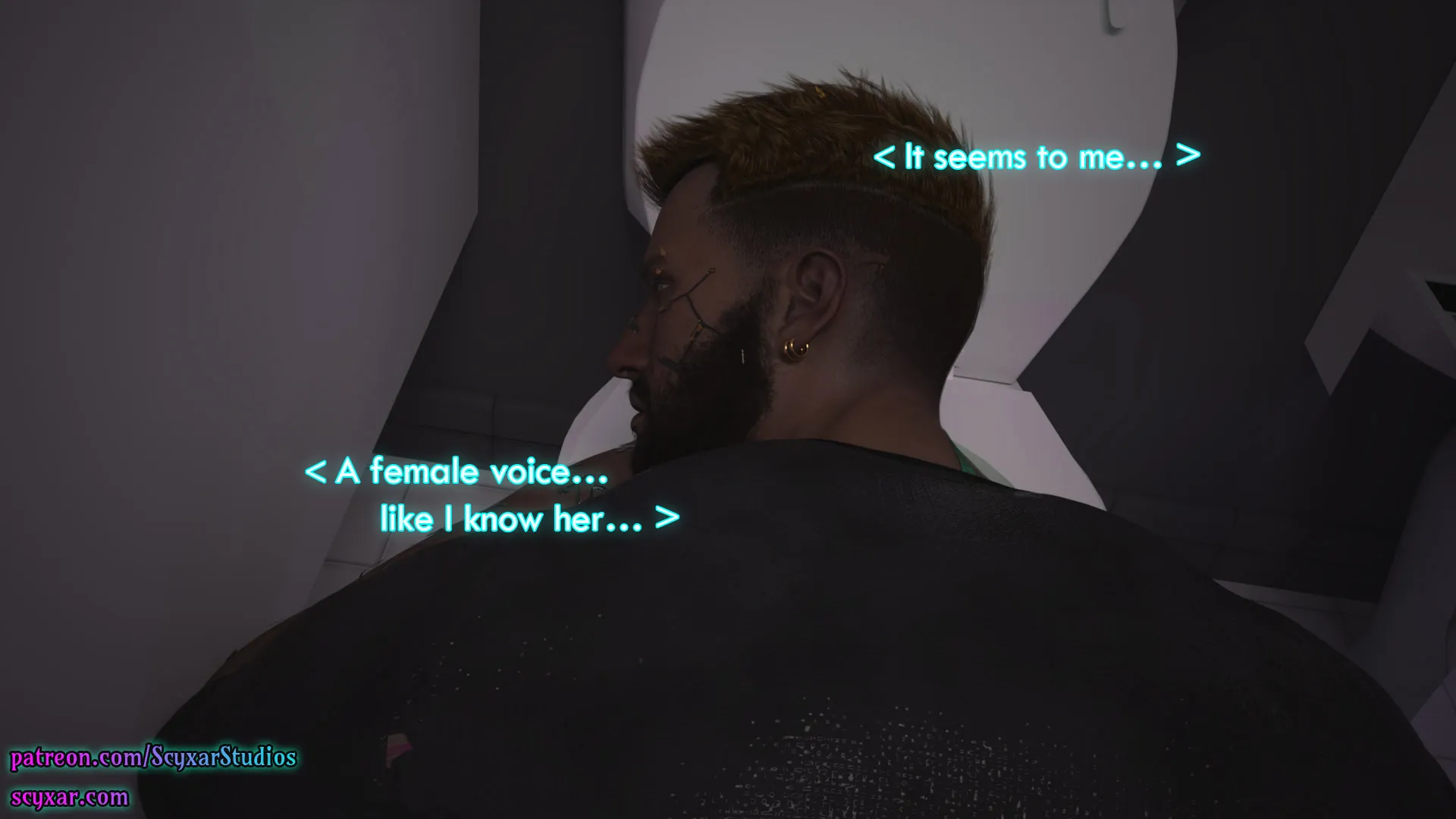 Once You Go Black, You Never Go Back (Cyberpunk) - 5 . Once You Go Black, You Never Go Back - Chapter 5 [Scyxar Studios] - Page 61