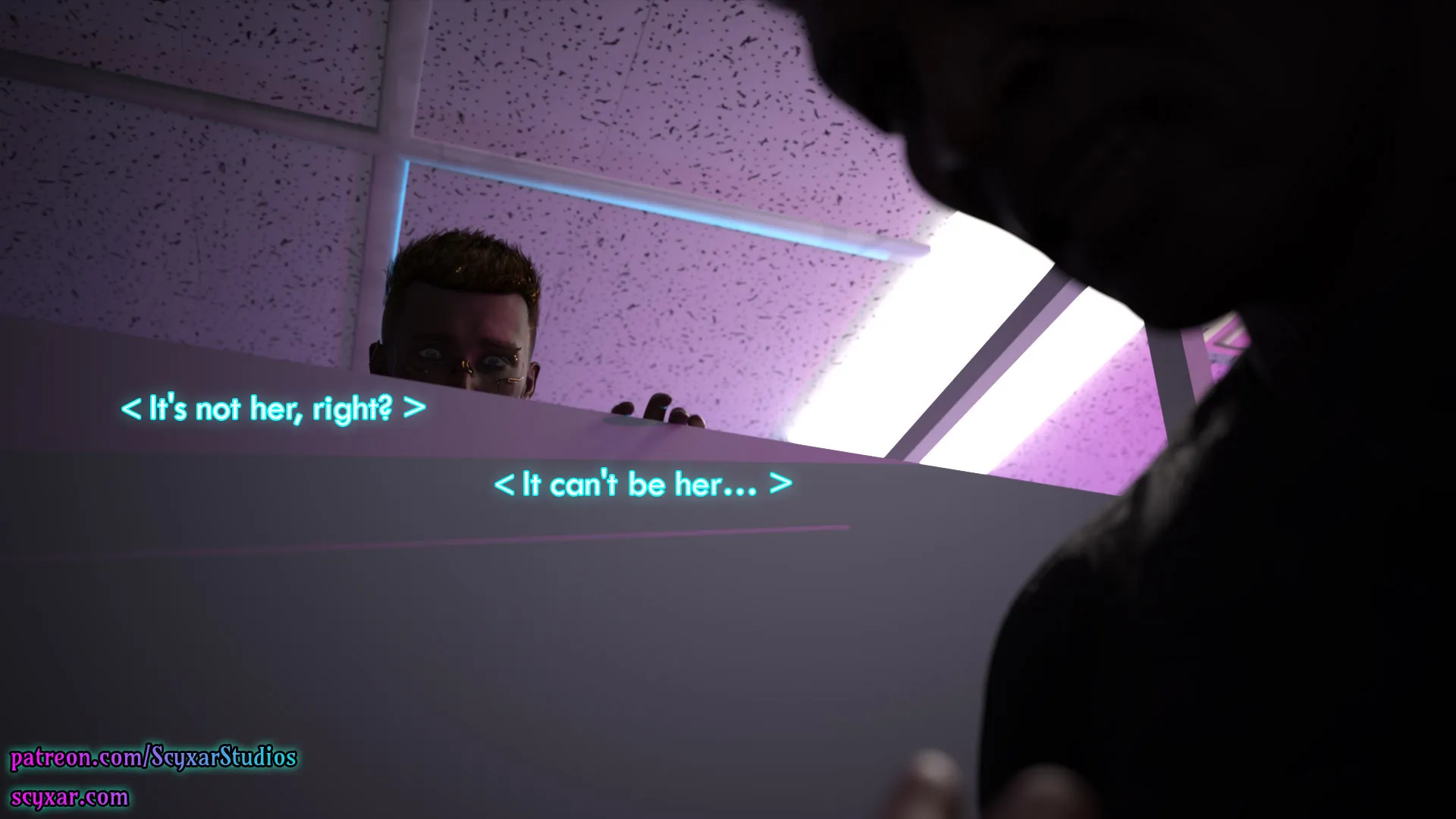 Once You Go Black, You Never Go Back (Cyberpunk) - 5 . Once You Go Black, You Never Go Back - Chapter 5 [Scyxar Studios] - Page 67