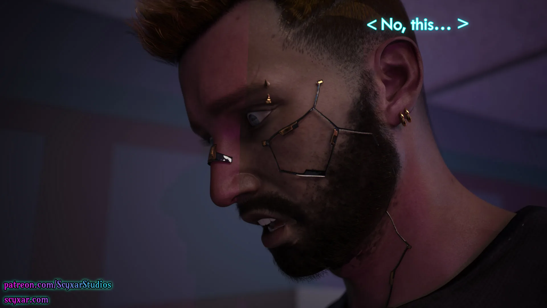 Once You Go Black, You Never Go Back (Cyberpunk) - 5 . Once You Go Black, You Never Go Back - Chapter 5 [Scyxar Studios] - Page 68