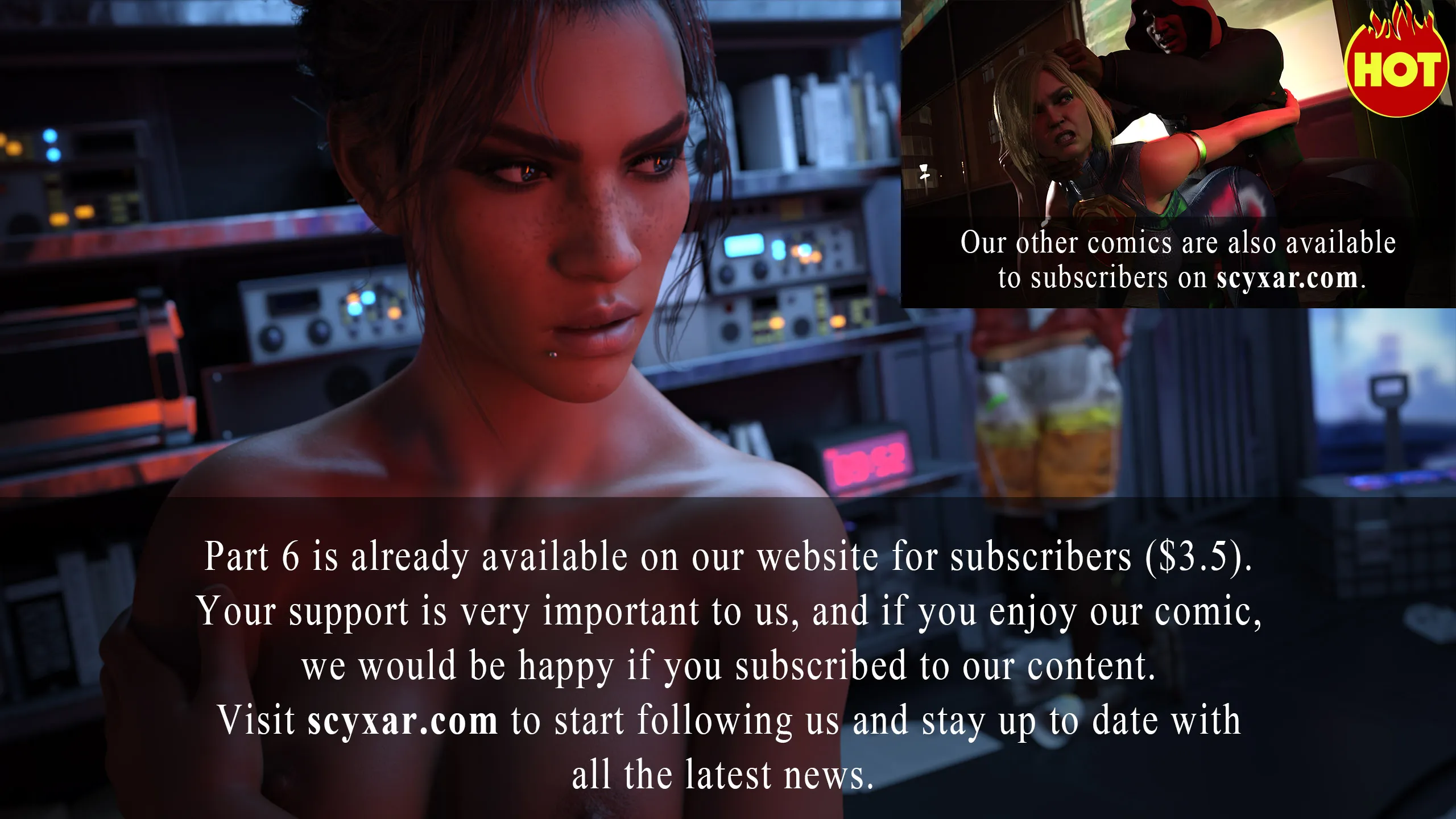 Once You Go Black, You Never Go Back (Cyberpunk) - 5 . Once You Go Black, You Never Go Back - Chapter 5 [Scyxar Studios] - Page 75