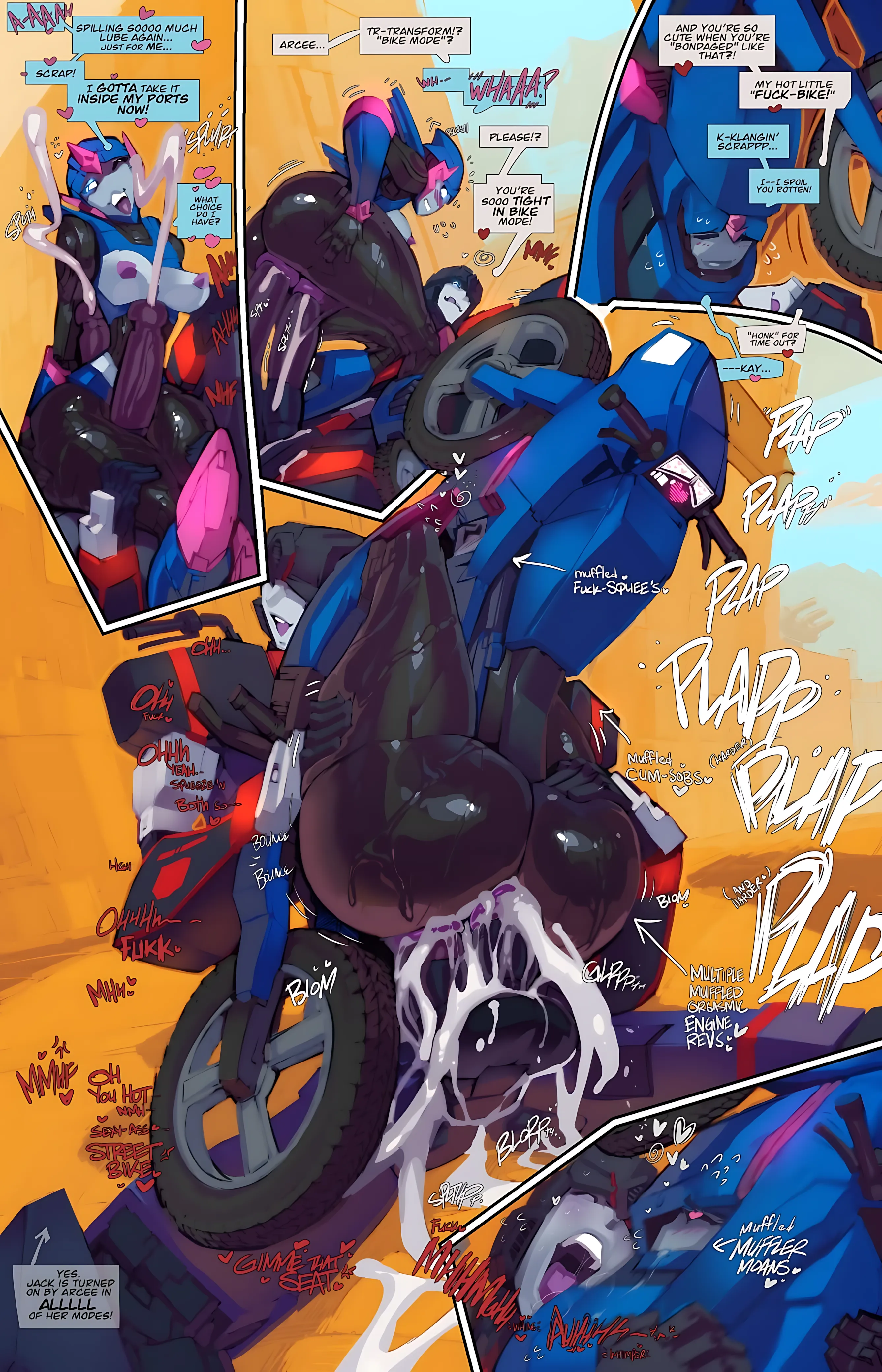 Jack X Arcee: “Autobutt Jack” - 1 . Jack X Arcee: "Autobutt Jack" (Transformer) [Fred Perry] - Page 19