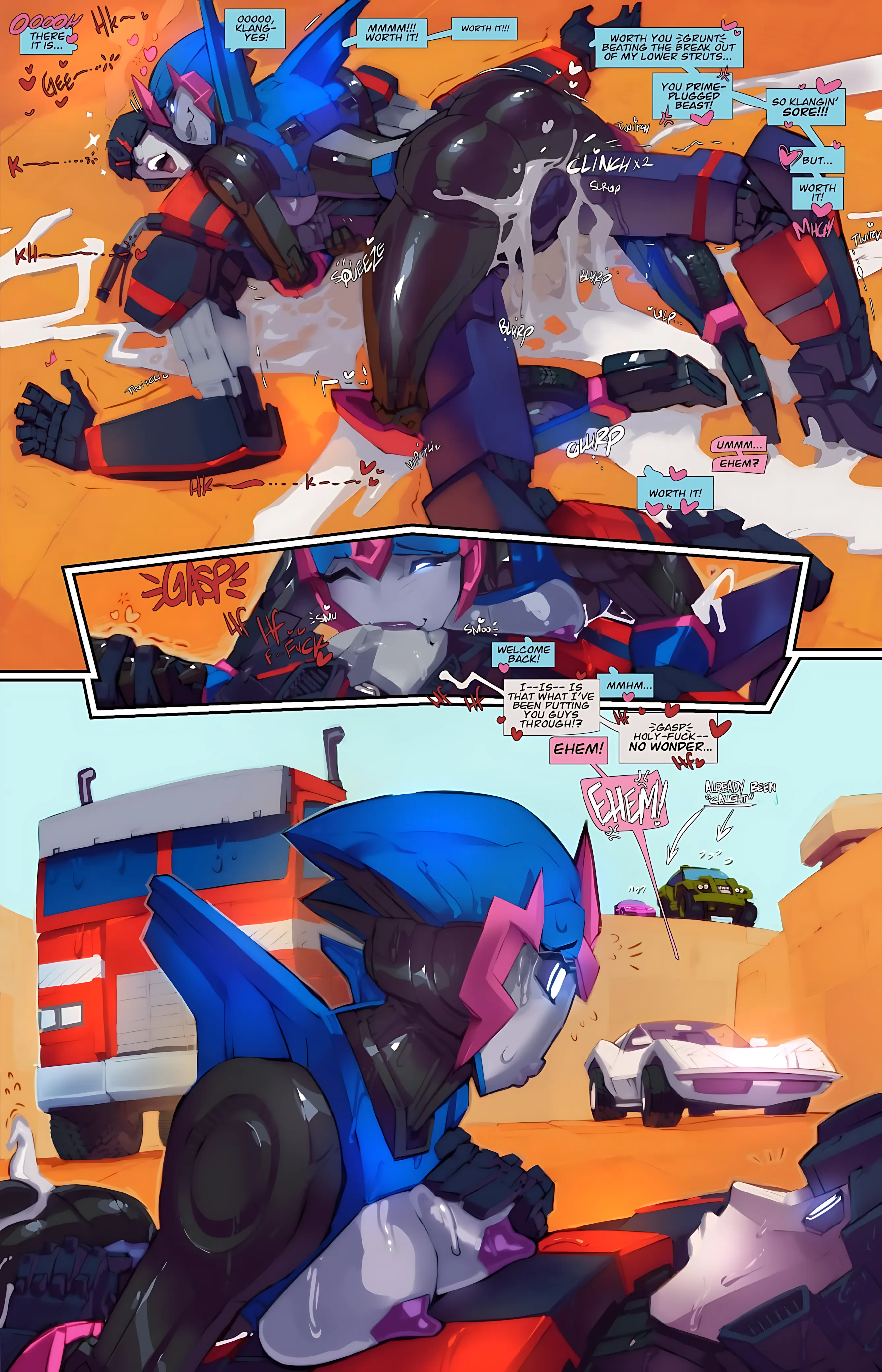 Jack X Arcee: “Autobutt Jack” - 1 . Jack X Arcee: "Autobutt Jack" (Transformer) [Fred Perry] - Page 21