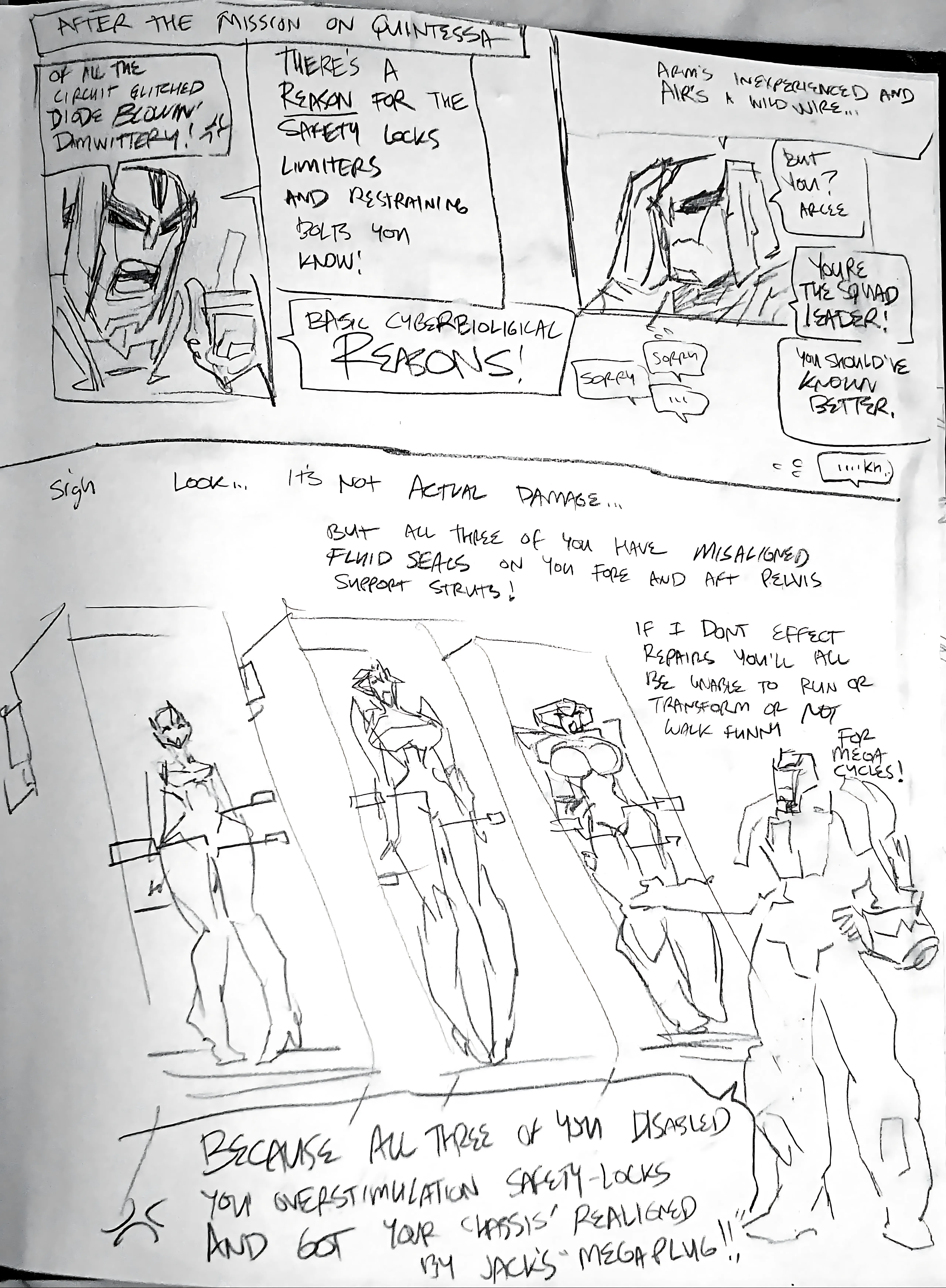 Jack X Arcee: “Autobutt Jack” - 1 . Jack X Arcee: "Autobutt Jack" (Transformer) [Fred Perry] - Page 24