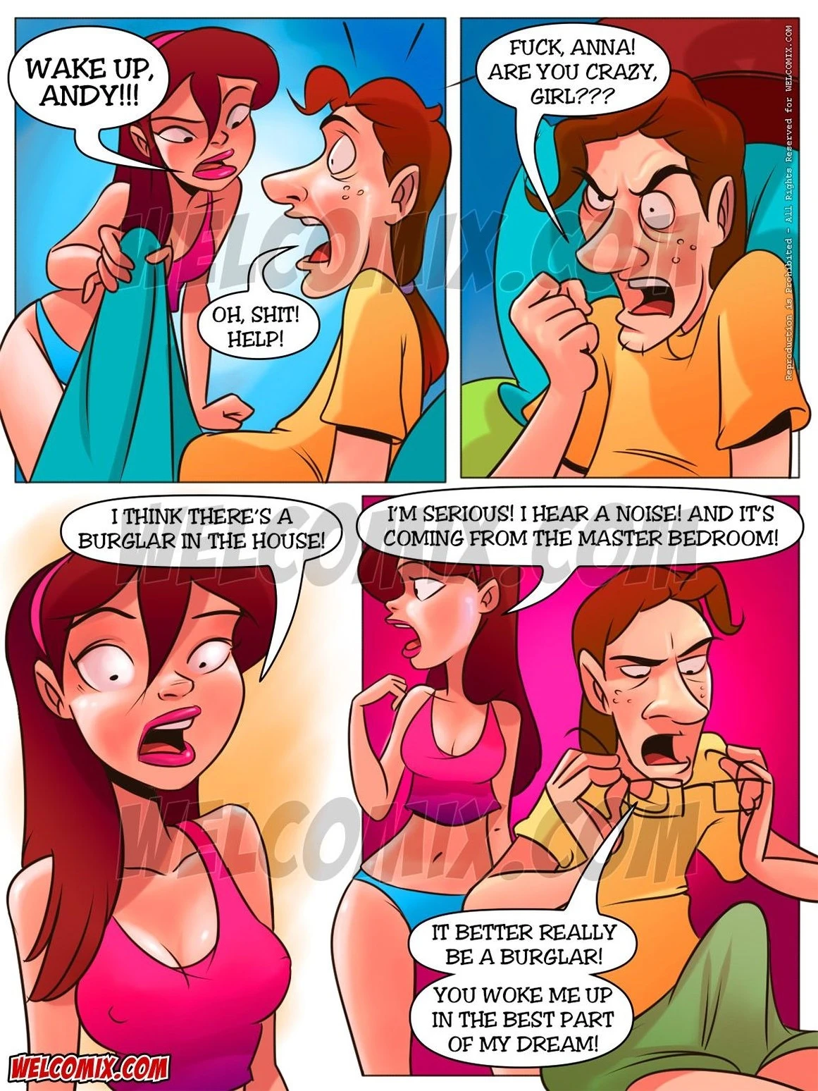 Naughty Fam [WC | TF] - 8 . Naughty Fam - Spying Behind The Door - Chapter 8 [WC - TF] - Page 4