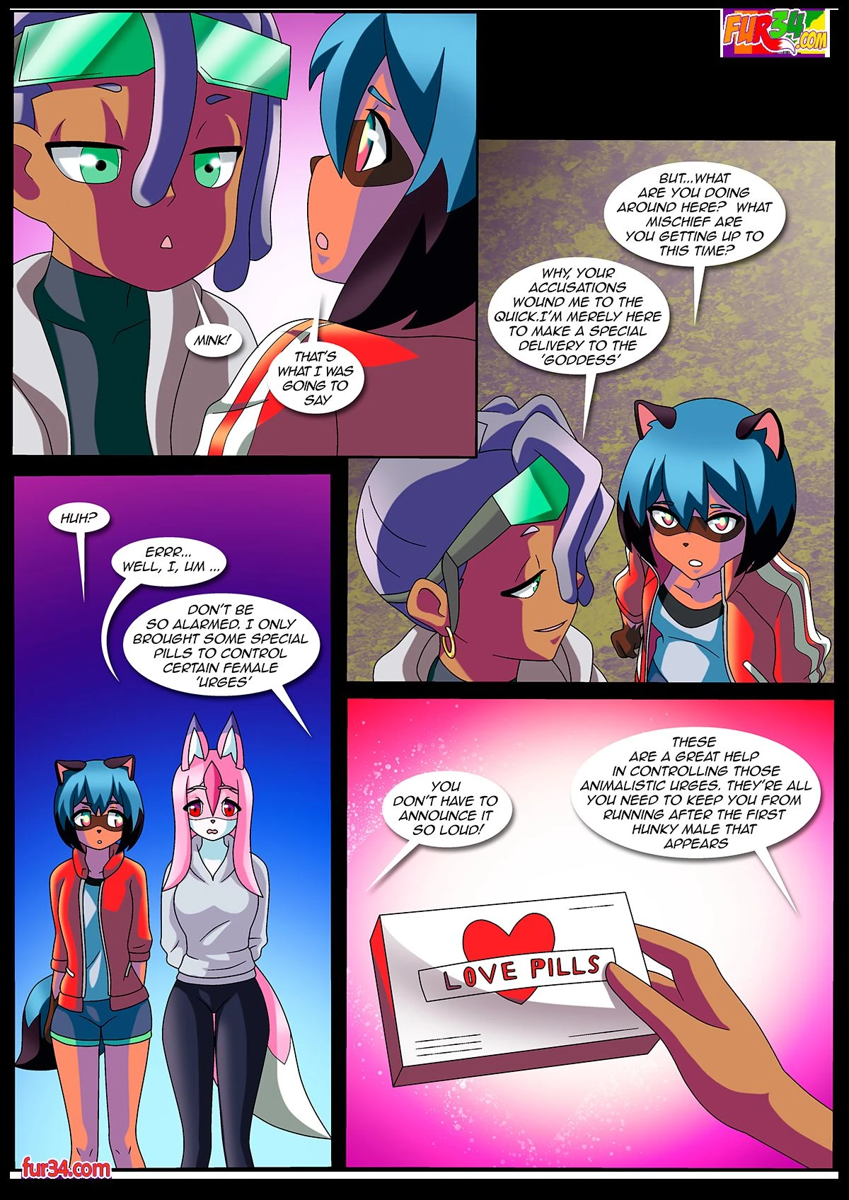 Love Pills (BNA – Brand New Animal) [PalComix] - 1 . Love Pills - (BNA - Brand New Animal) [PalComix] - Page 4