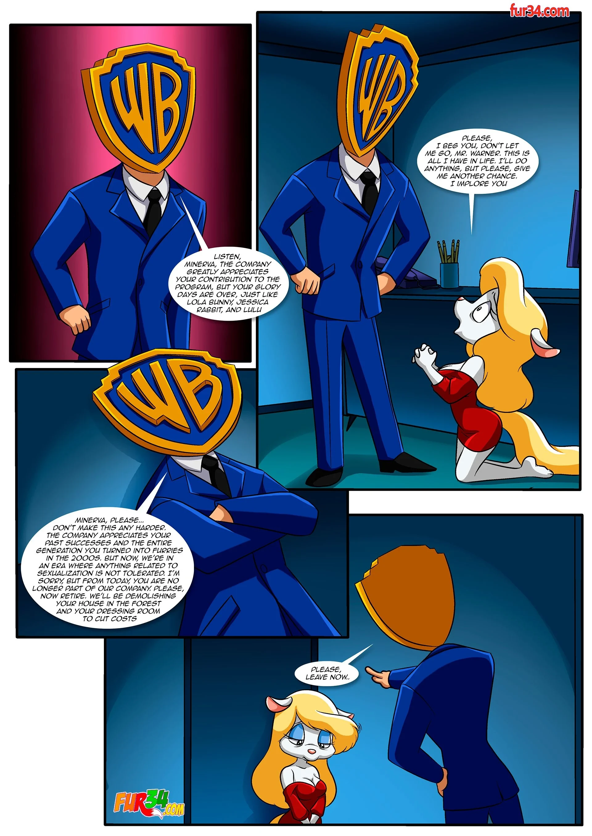 Minerva Mink: Out of Service! (Animaniacs) [Palcomix] - 1 . Minerva Mink: Out of Service! - (Animaniacs) [Palcomix] - Page 3