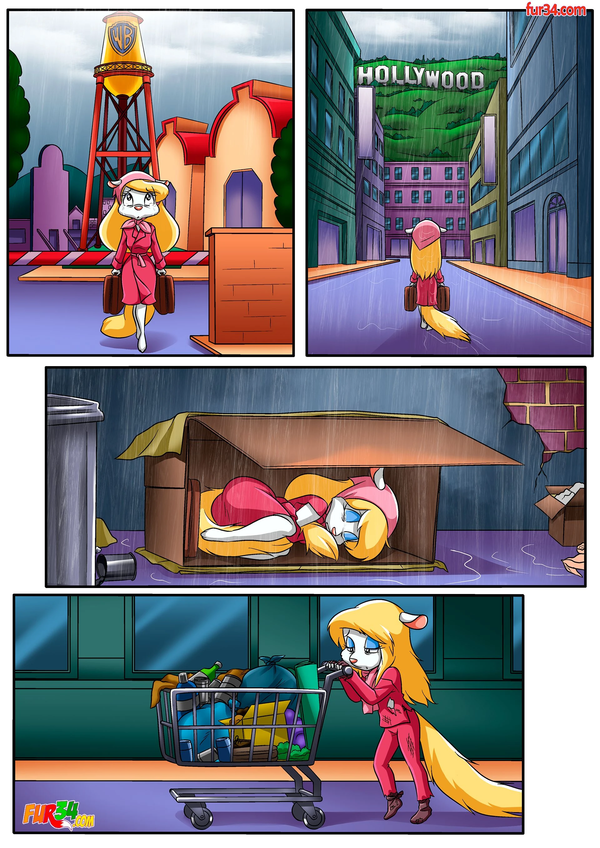 Minerva Mink: Out of Service! (Animaniacs) [Palcomix] - 1 . Minerva Mink: Out of Service! - (Animaniacs) [Palcomix] - Page 4