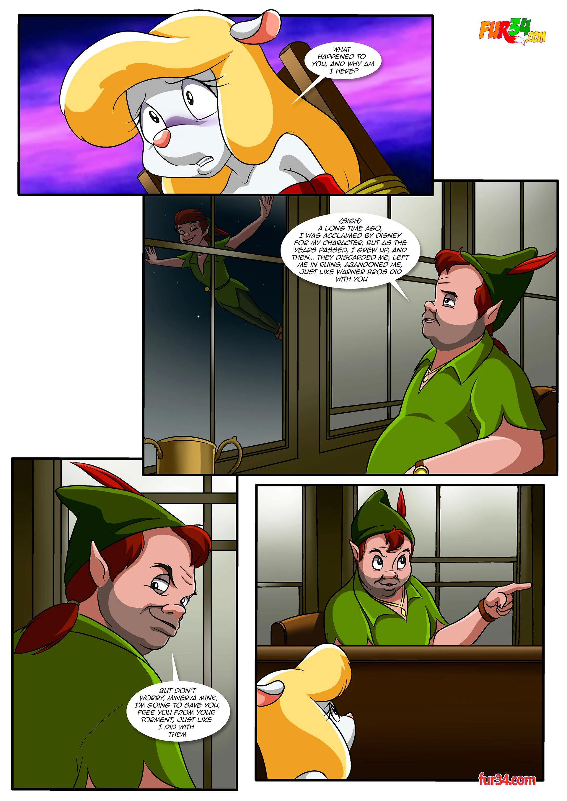 Minerva Mink: Out of Service! (Animaniacs) [Palcomix] - 1 . Minerva Mink: Out of Service! - (Animaniacs) [Palcomix] - Page 7