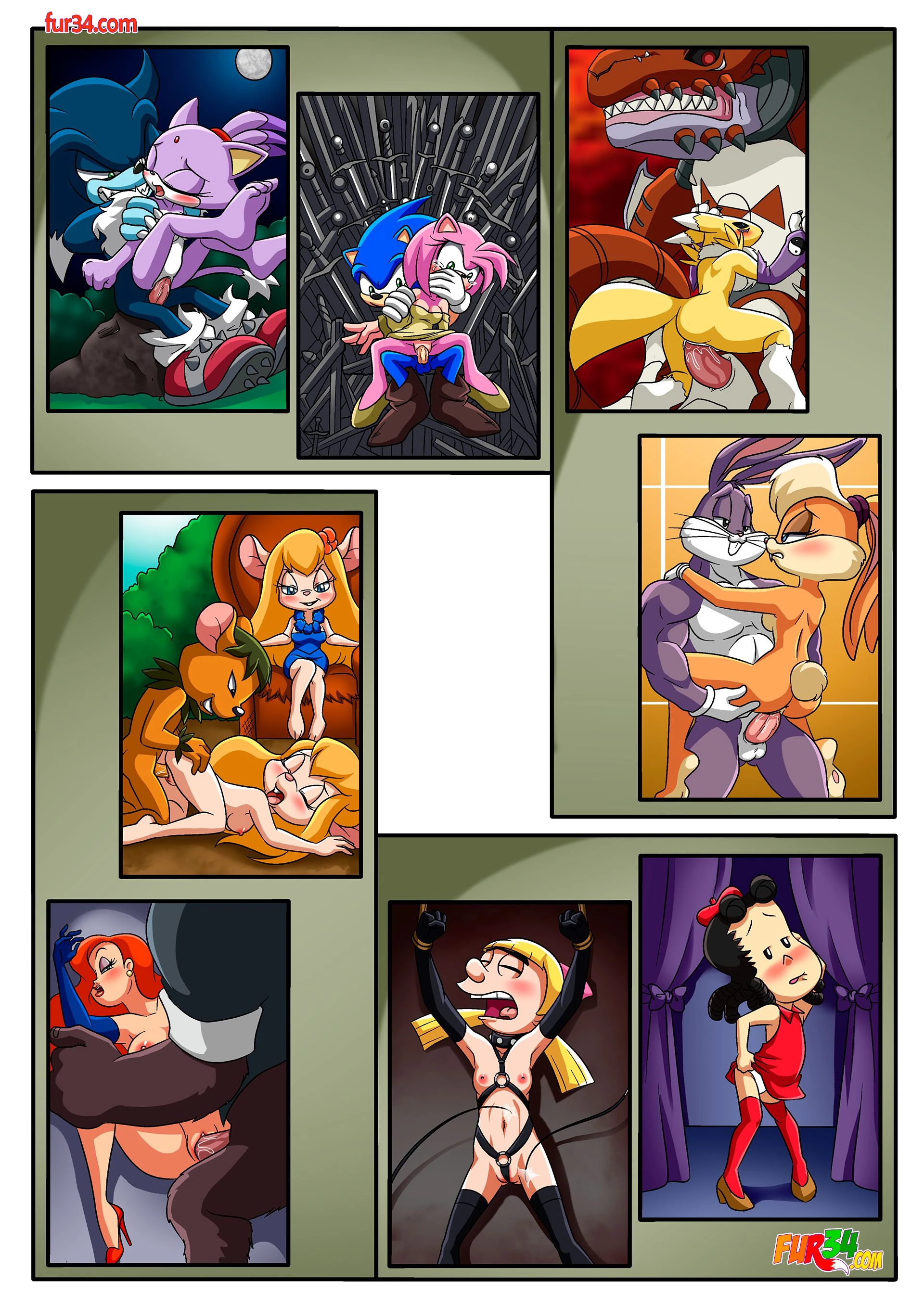 Minerva Mink: Out of Service! (Animaniacs) [Palcomix] - 1 . Minerva Mink: Out of Service! - (Animaniacs) [Palcomix] - Page 8