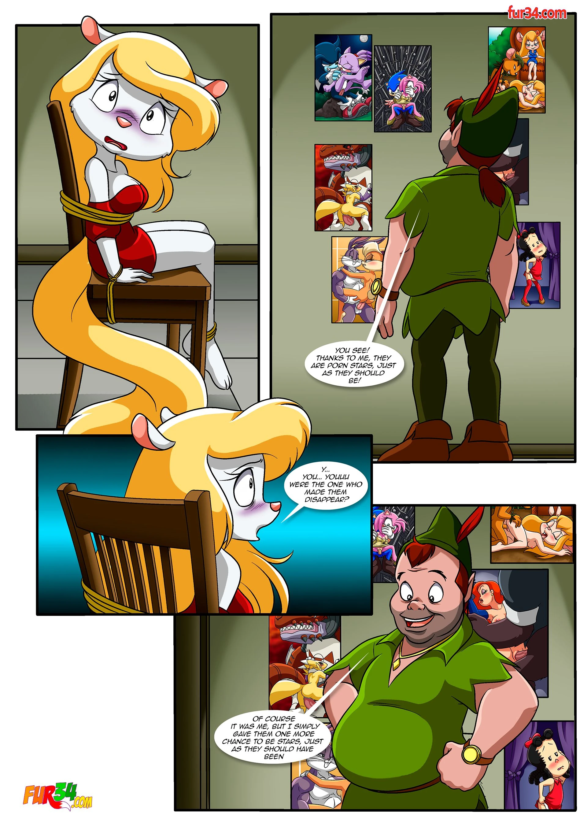 Minerva Mink: Out of Service! (Animaniacs) [Palcomix] - 1 . Minerva Mink: Out of Service! - (Animaniacs) [Palcomix] - Page 9