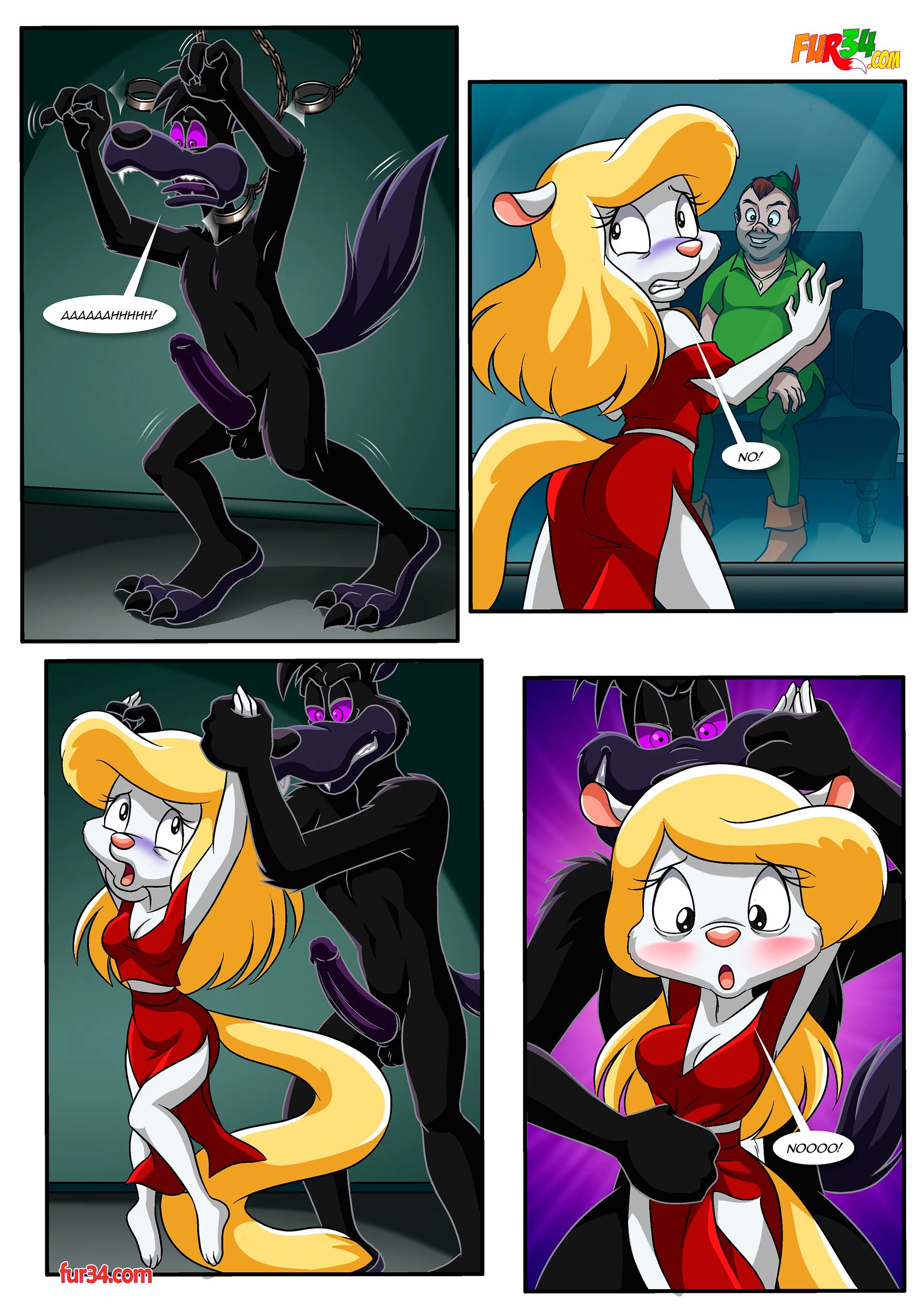 Minerva Mink: Out of Service! (Animaniacs) [Palcomix] - 1 . Minerva Mink: Out of Service! - (Animaniacs) [Palcomix] - Page 14