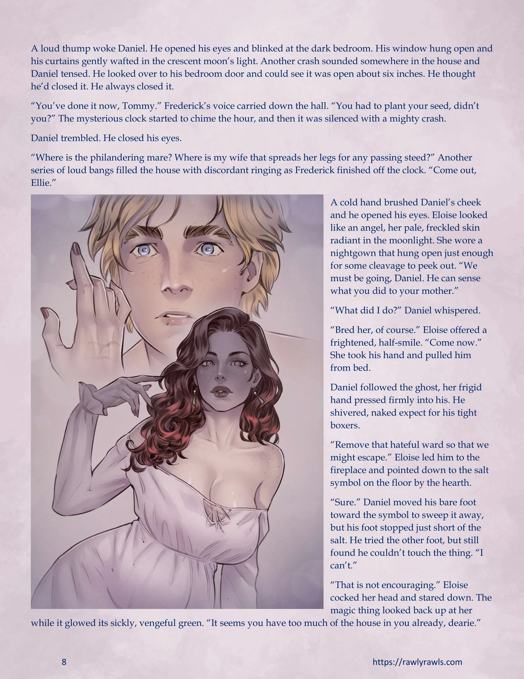 The Haunting Of Palmer Mansion [RawlyRawls] - 9.2 . The Haunting Of Palmer Mansion - Chapter 9 Part 2 [TenderMindd ] - Page 8