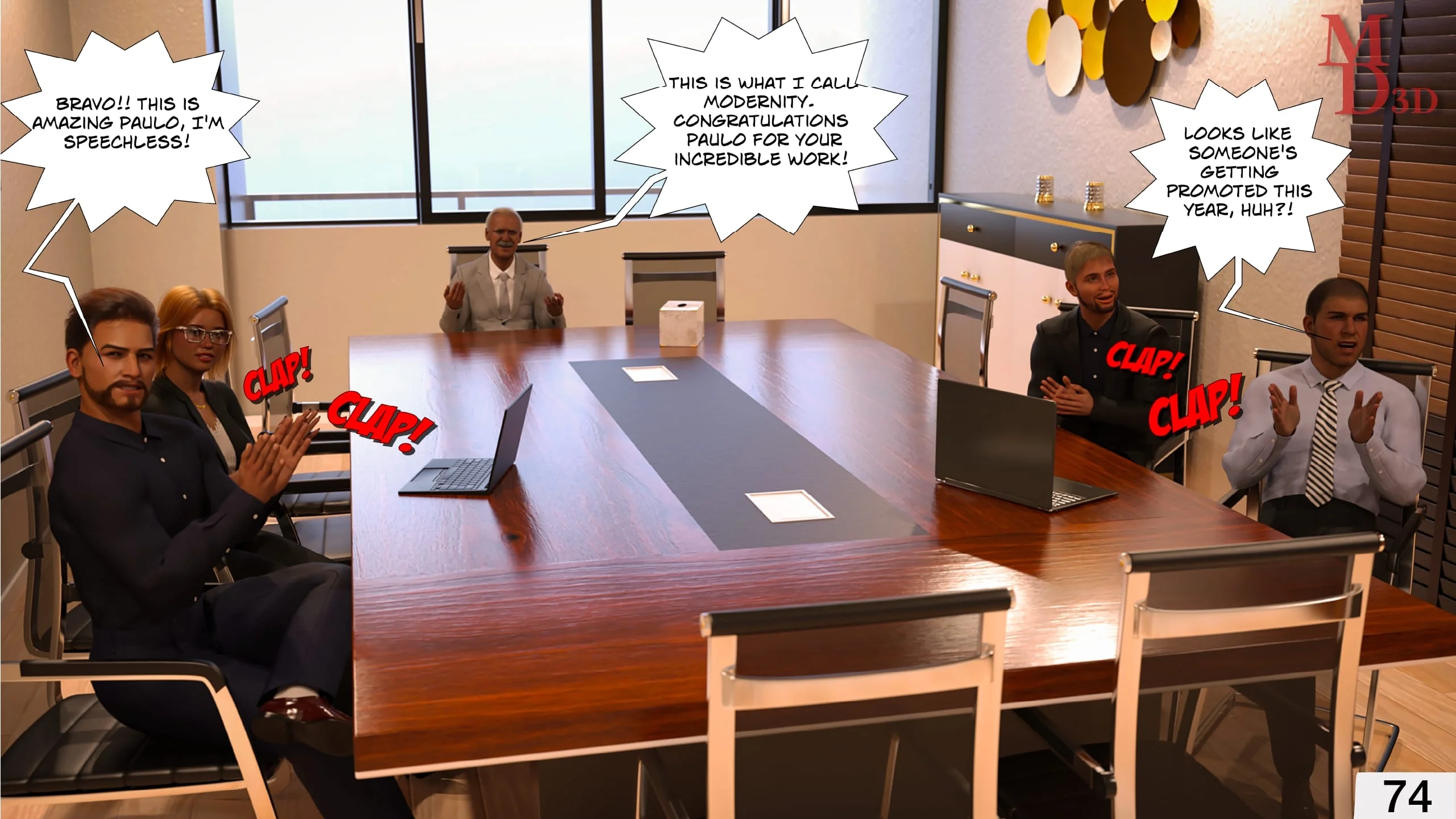 Immoral Temptations [Magic Dragon 3D] - 1 . Immoral Temptations - Chapter 1 - Page 75