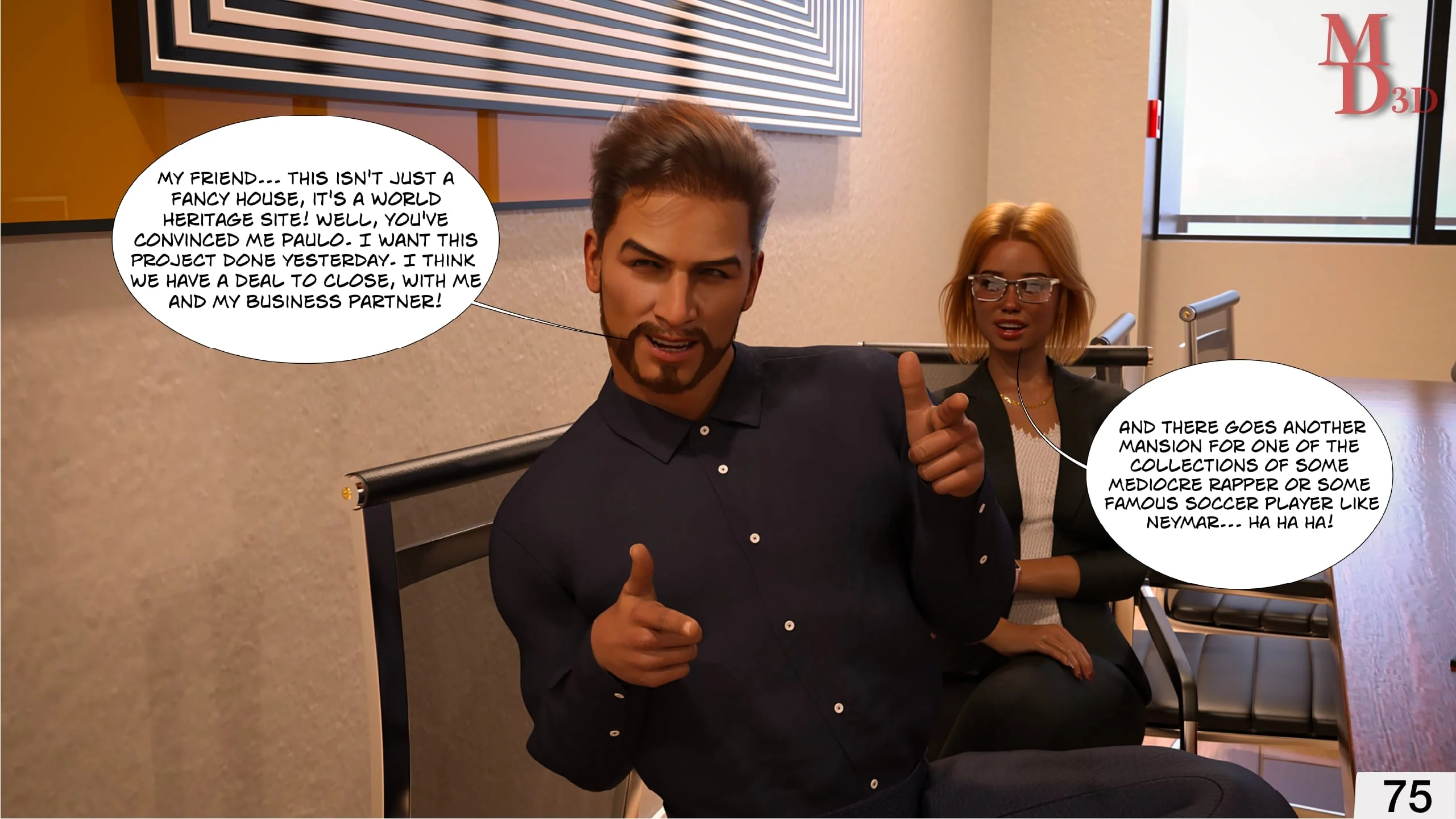 Immoral Temptations [Magic Dragon 3D] - 1 . Immoral Temptations - Chapter 1 - Page 76