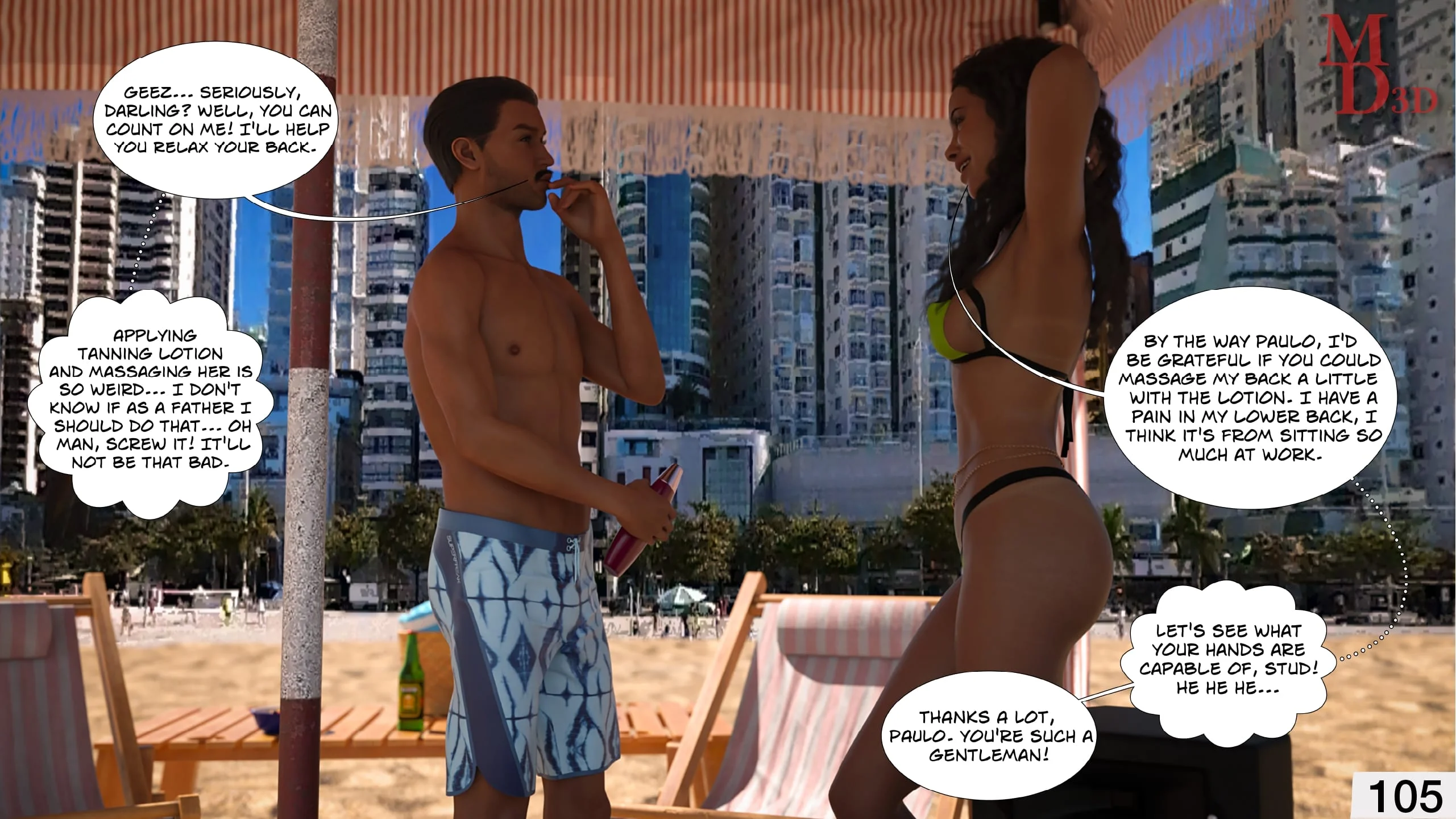 Immoral Temptations [Magic Dragon 3D] - 1 . Immoral Temptations - Chapter 1 - Page 106