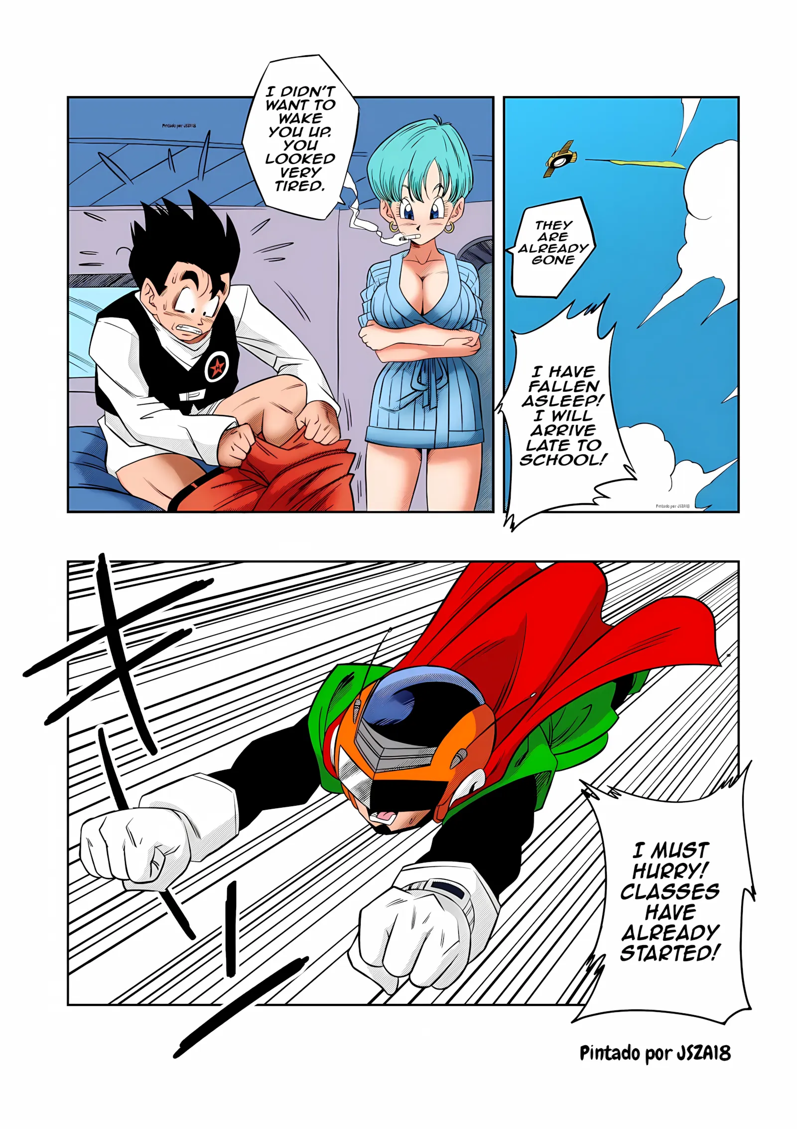 Love Triangle – Dragon Ball Z - 4. Love Triangle -Part 4 [Yamamoto] - Page 41