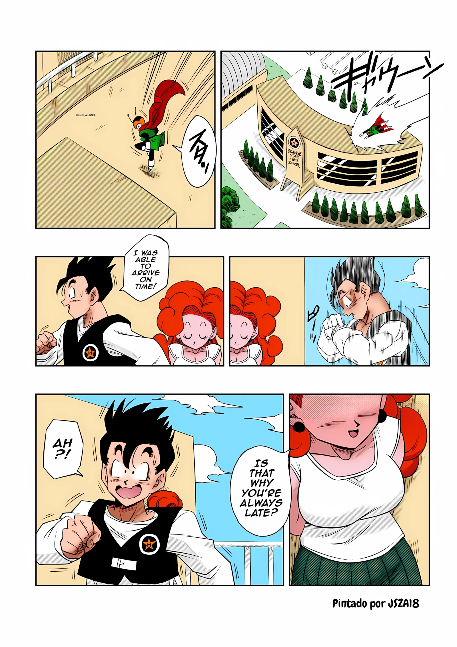 Love Triangle – Dragon Ball Z - 4. Love Triangle -Part 4 [Yamamoto] - Page 42