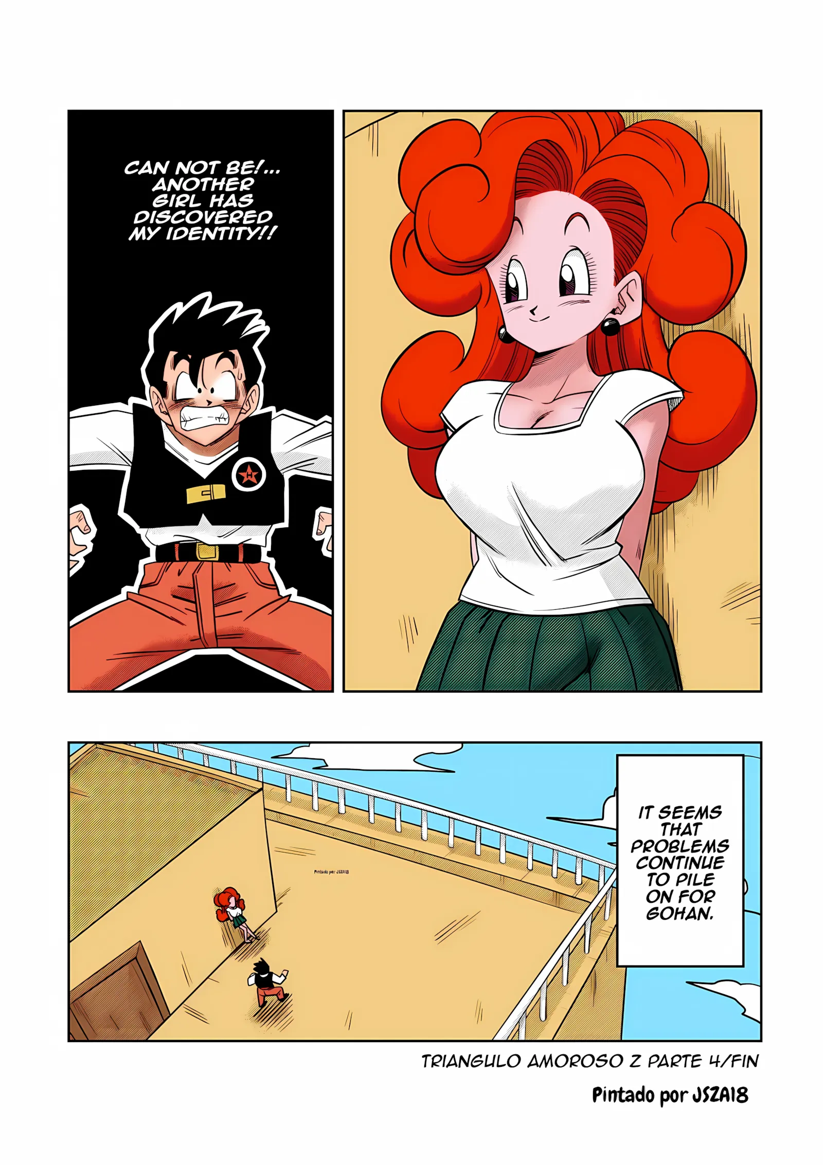 Love Triangle – Dragon Ball Z - 4. Love Triangle -Part 4 [Yamamoto] - Page 43