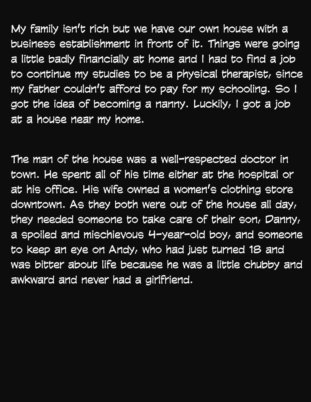 Animated Tales [WC | TF] - THE BABYSITTER YOU ALWAYS WANTED - Page 2