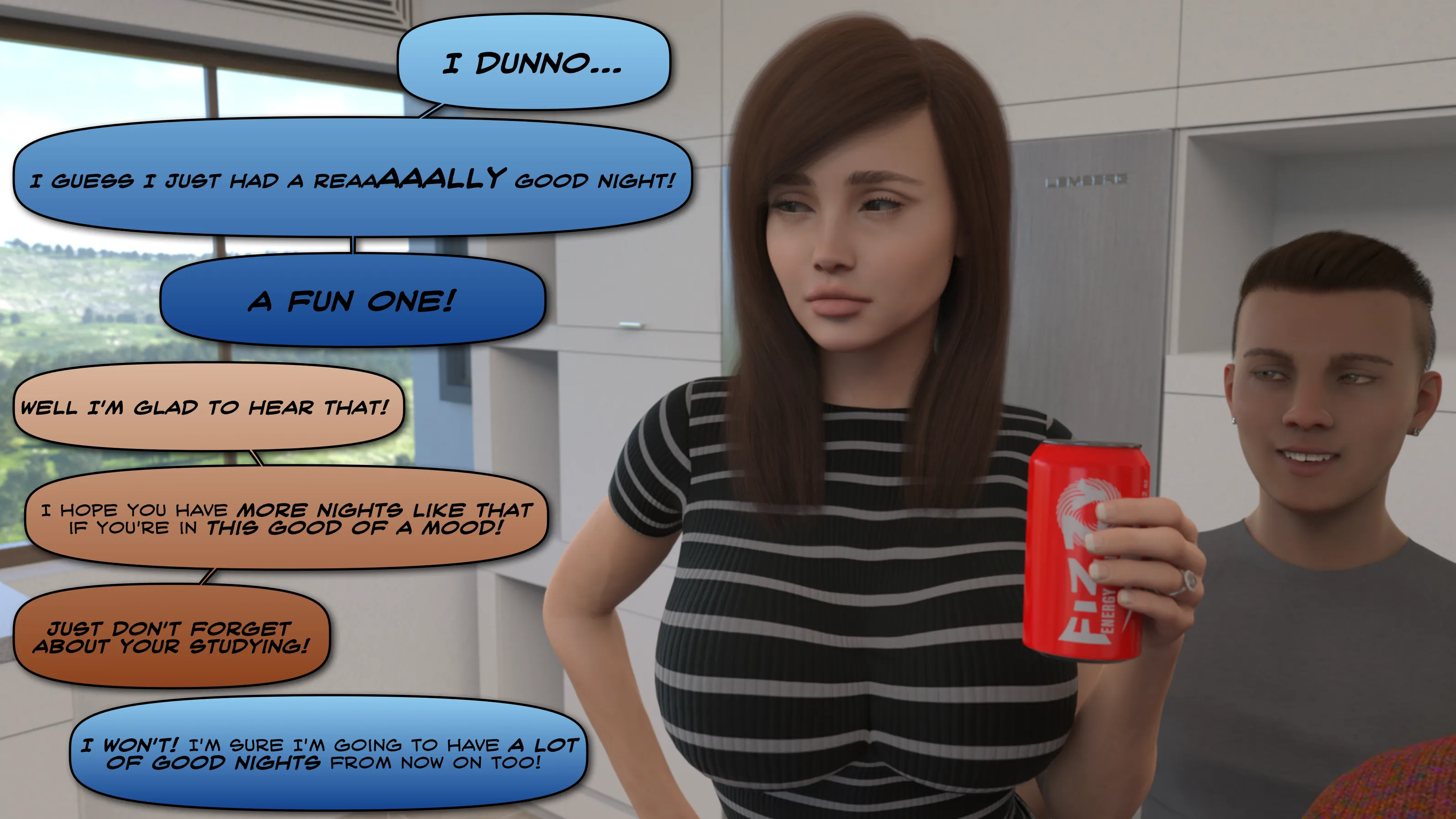 Wicked Pervert with a Big Cock! - 2 . Wicked Pervert with a Big Cock! - Chapter 2 [3DK-x] - Page 6