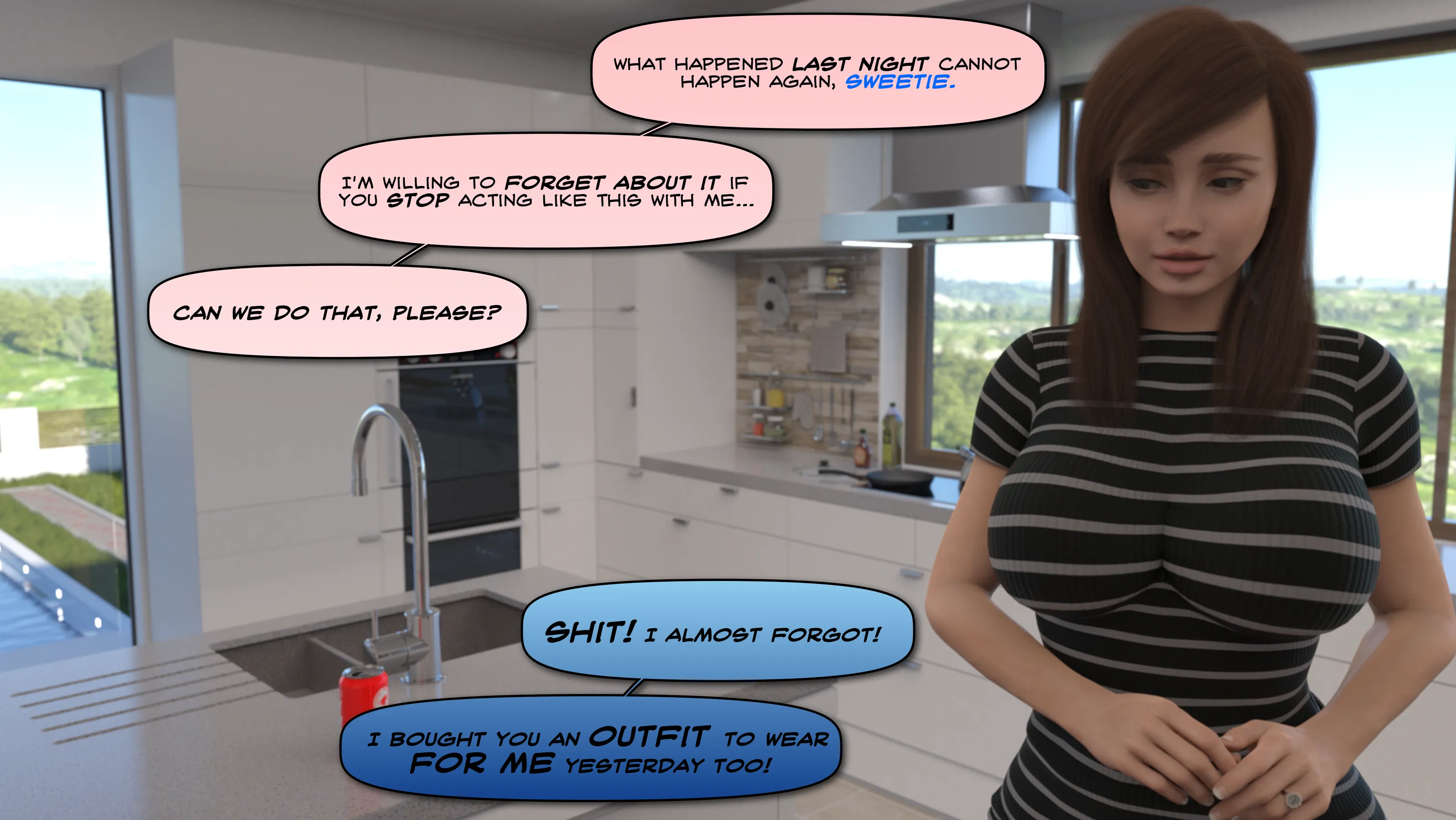 Wicked Pervert with a Big Cock! - 2 . Wicked Pervert with a Big Cock! - Chapter 2 [3DK-x] - Page 10