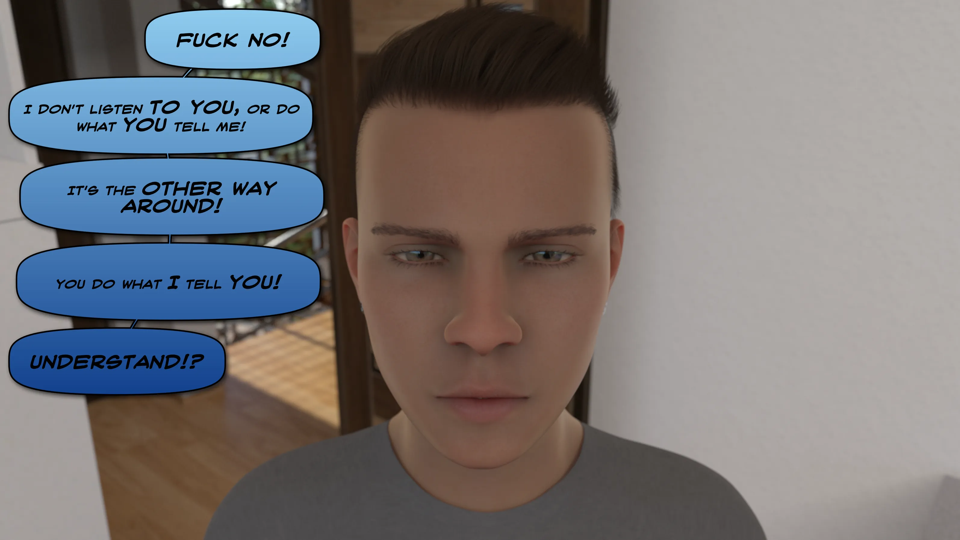 Wicked Pervert with a Big Cock! - 2 . Wicked Pervert with a Big Cock! - Chapter 2 [3DK-x] - Page 13
