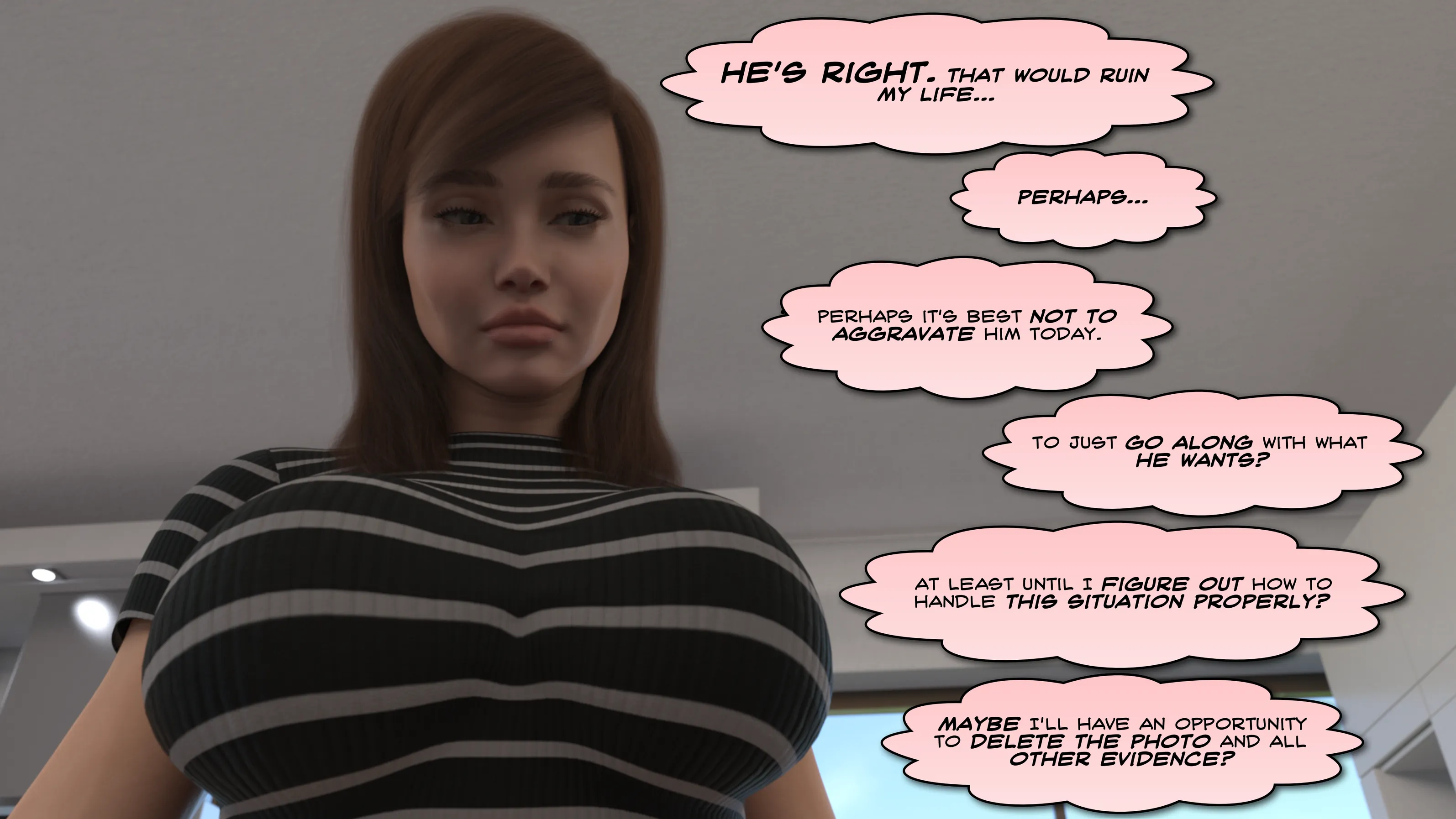 Wicked Pervert with a Big Cock! - 2 . Wicked Pervert with a Big Cock! - Chapter 2 [3DK-x] - Page 16