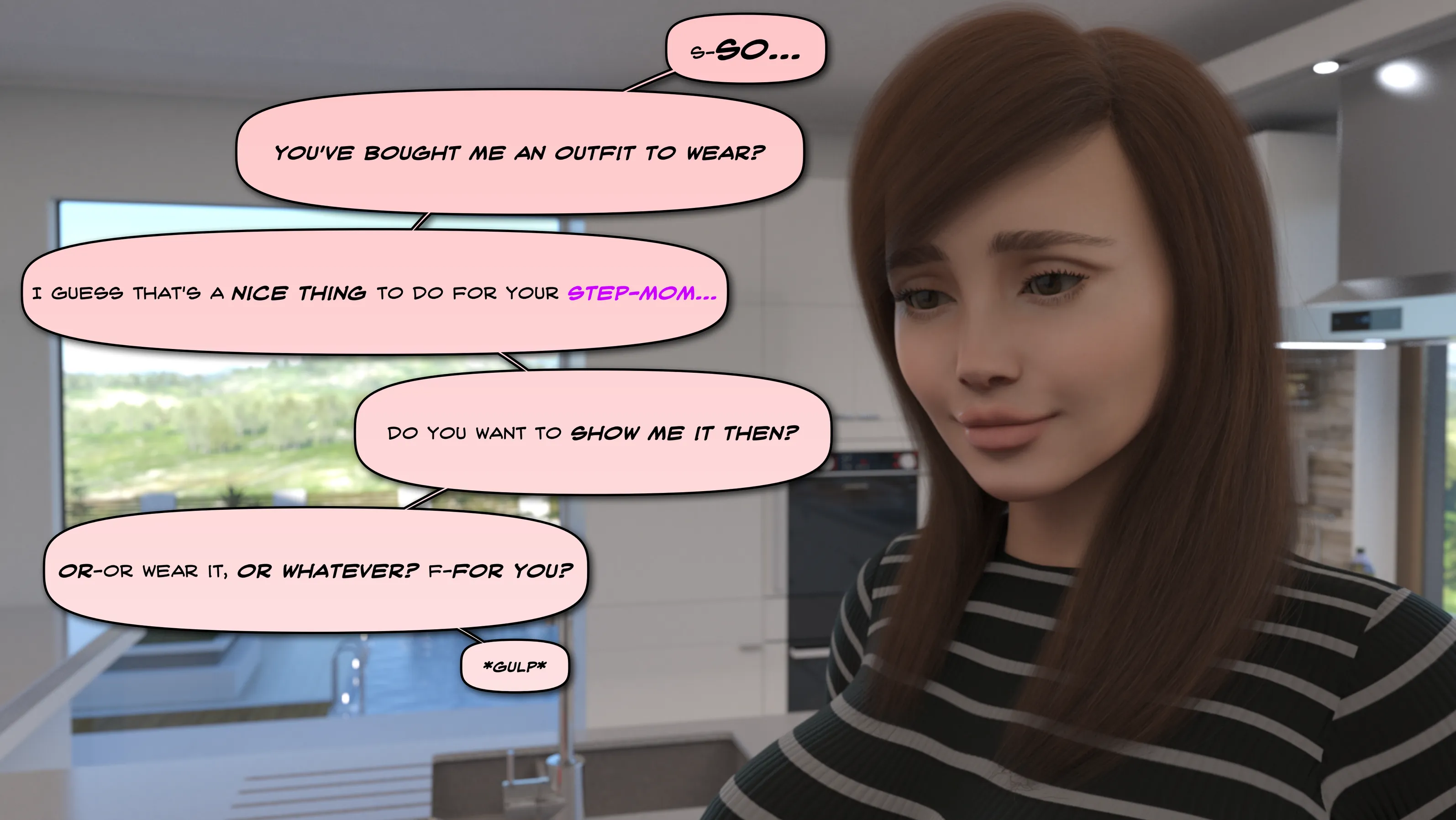 Wicked Pervert with a Big Cock! - 2 . Wicked Pervert with a Big Cock! - Chapter 2 [3DK-x] - Page 17