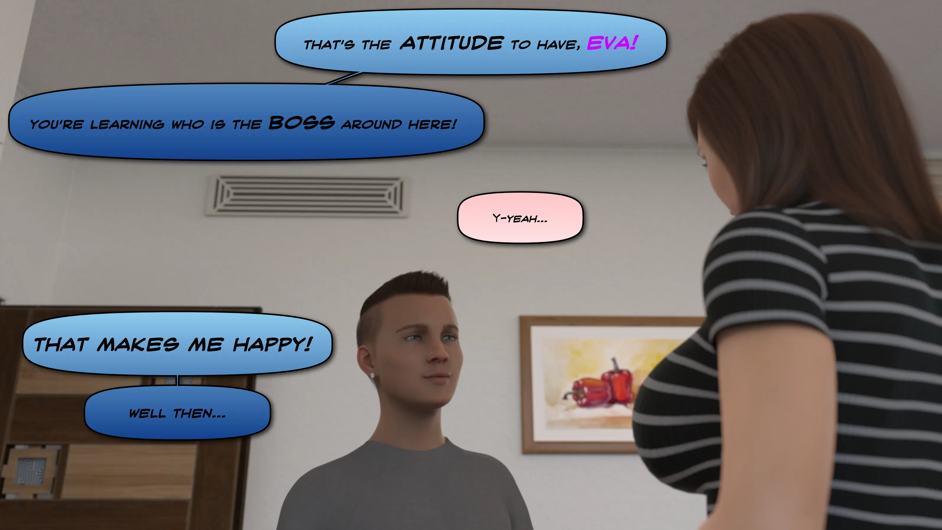 Wicked Pervert with a Big Cock! - 2 . Wicked Pervert with a Big Cock! - Chapter 2 [3DK-x] - Page 18