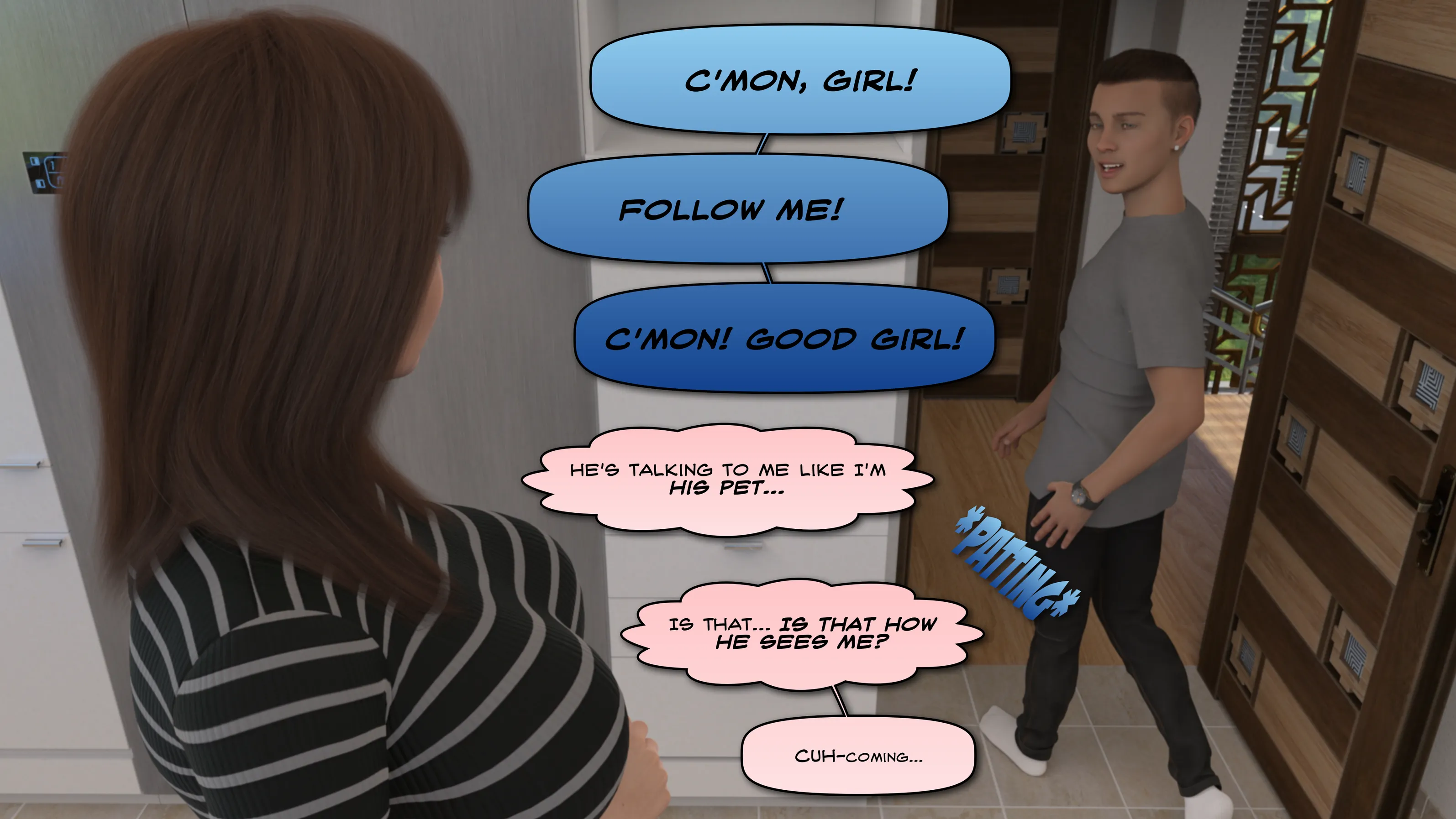 Wicked Pervert with a Big Cock! - 2 . Wicked Pervert with a Big Cock! - Chapter 2 [3DK-x] - Page 19