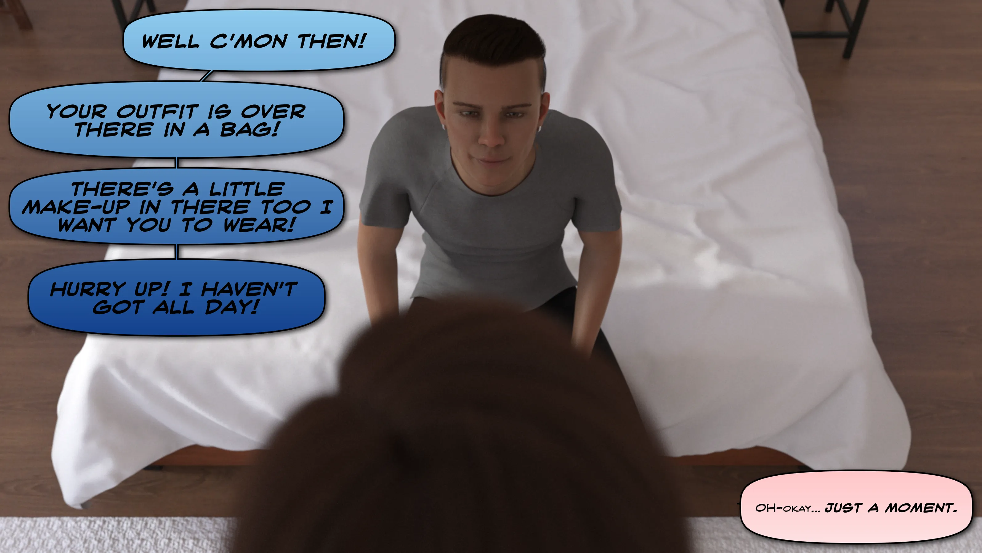 Wicked Pervert with a Big Cock! - 2 . Wicked Pervert with a Big Cock! - Chapter 2 [3DK-x] - Page 26