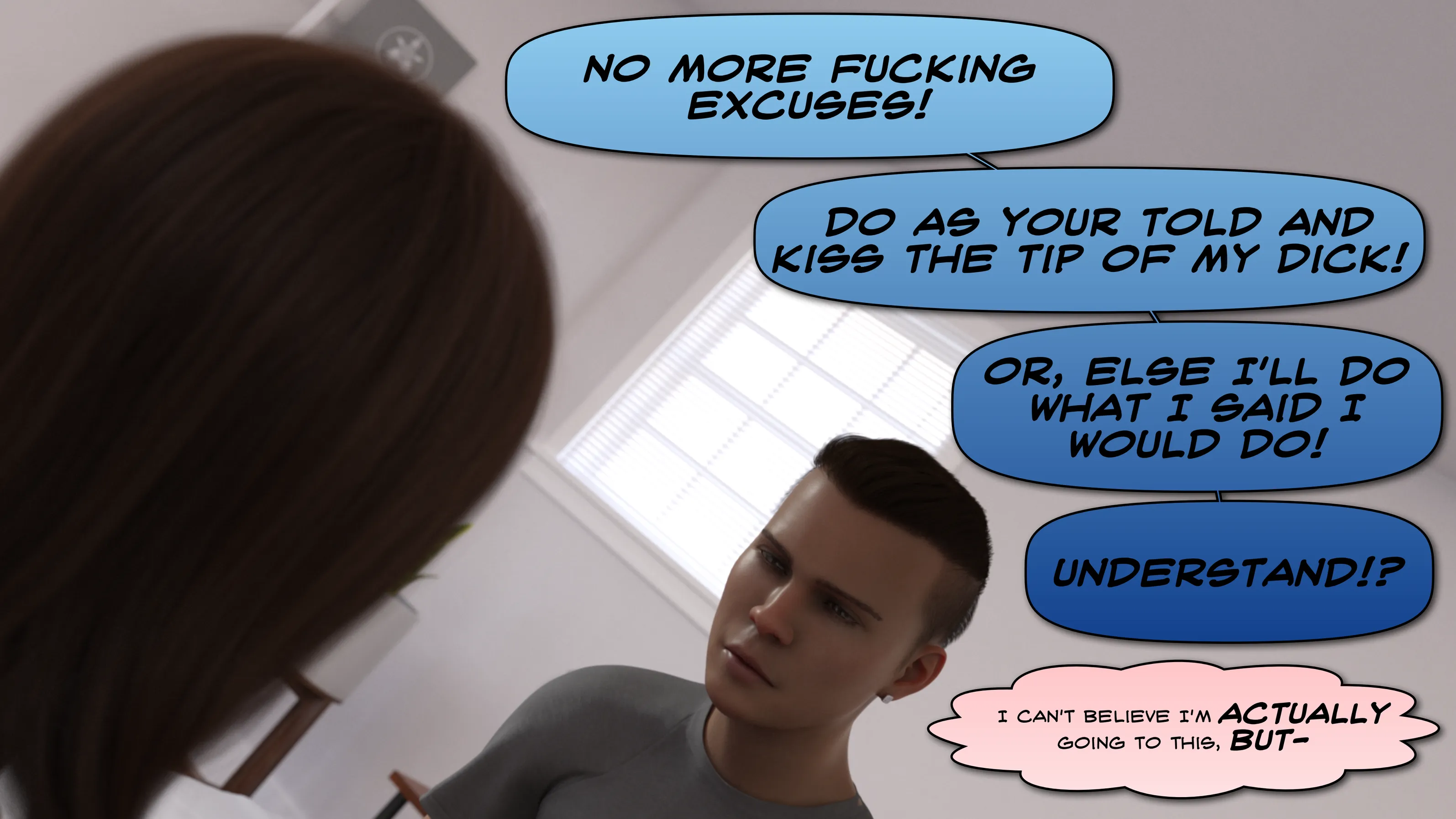 Wicked Pervert with a Big Cock! - 2 . Wicked Pervert with a Big Cock! - Chapter 2 [3DK-x] - Page 52