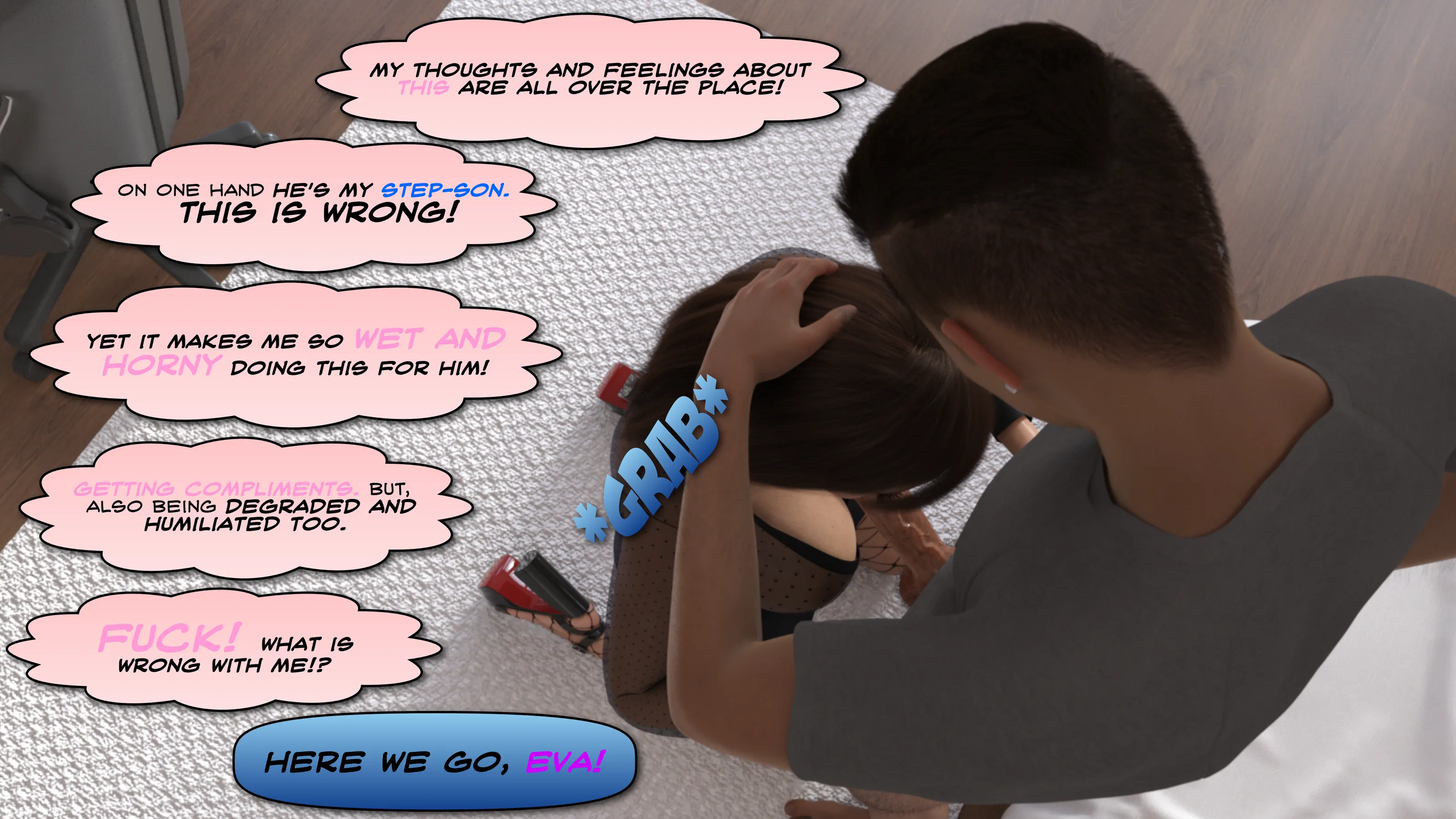 Wicked Pervert with a Big Cock! - 2 . Wicked Pervert with a Big Cock! - Chapter 2 [3DK-x] - Page 84
