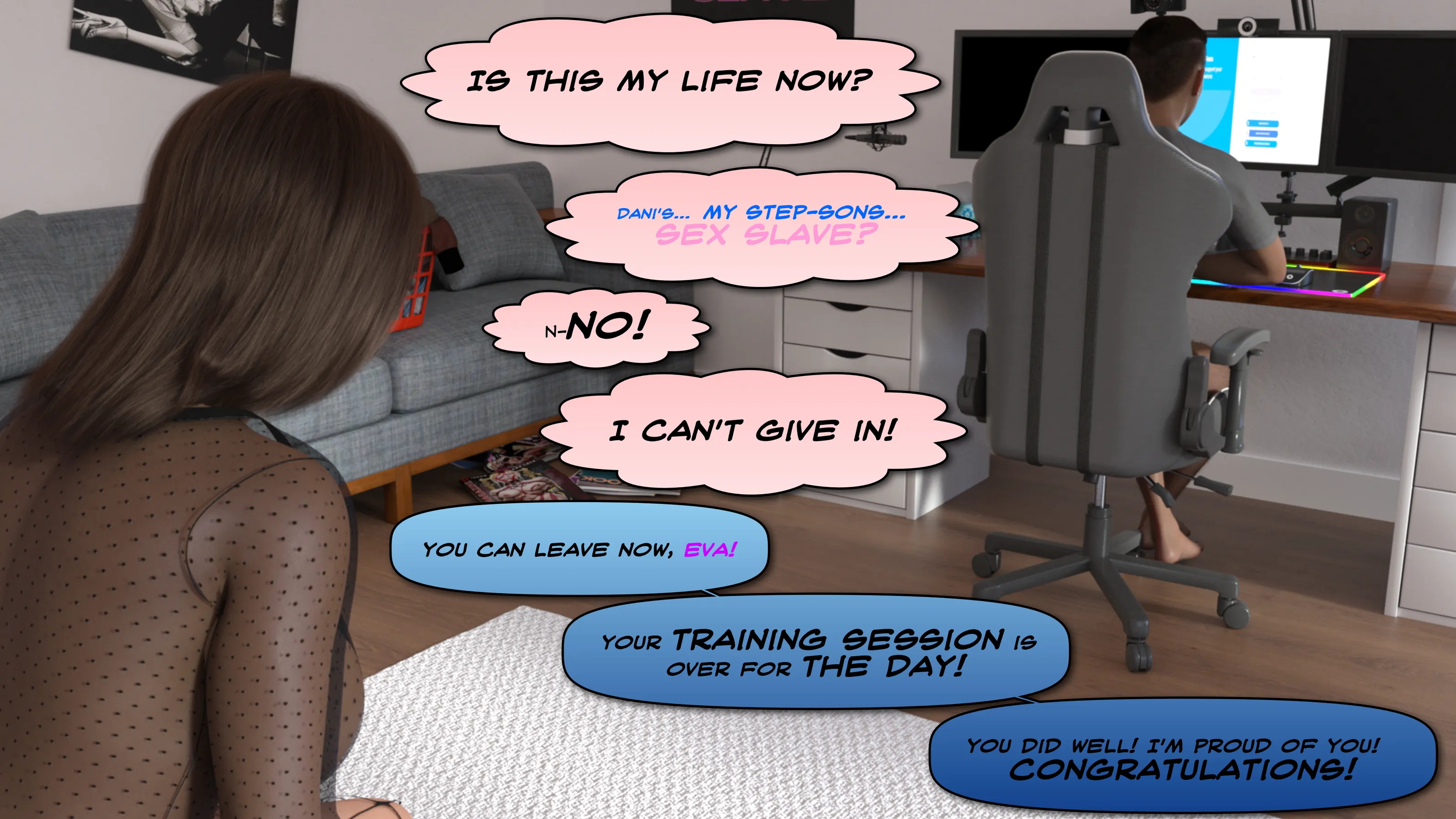 Wicked Pervert with a Big Cock! - 2 . Wicked Pervert with a Big Cock! - Chapter 2 [3DK-x] - Page 101