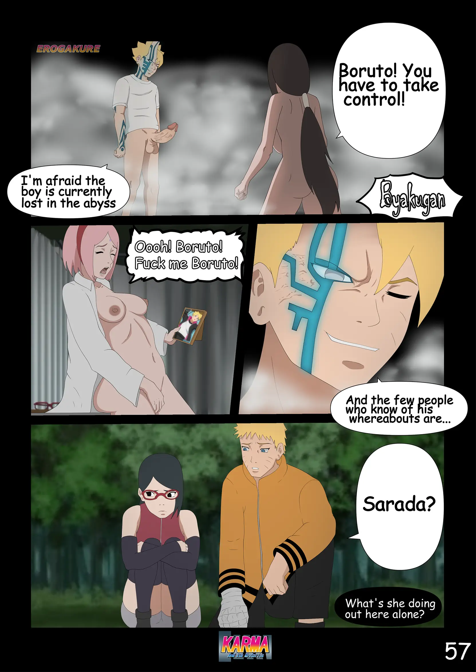 Karma and its Mysteries [Erogakure] - 3 . Karma and its Mysteries - Chapter 3 - Page 57