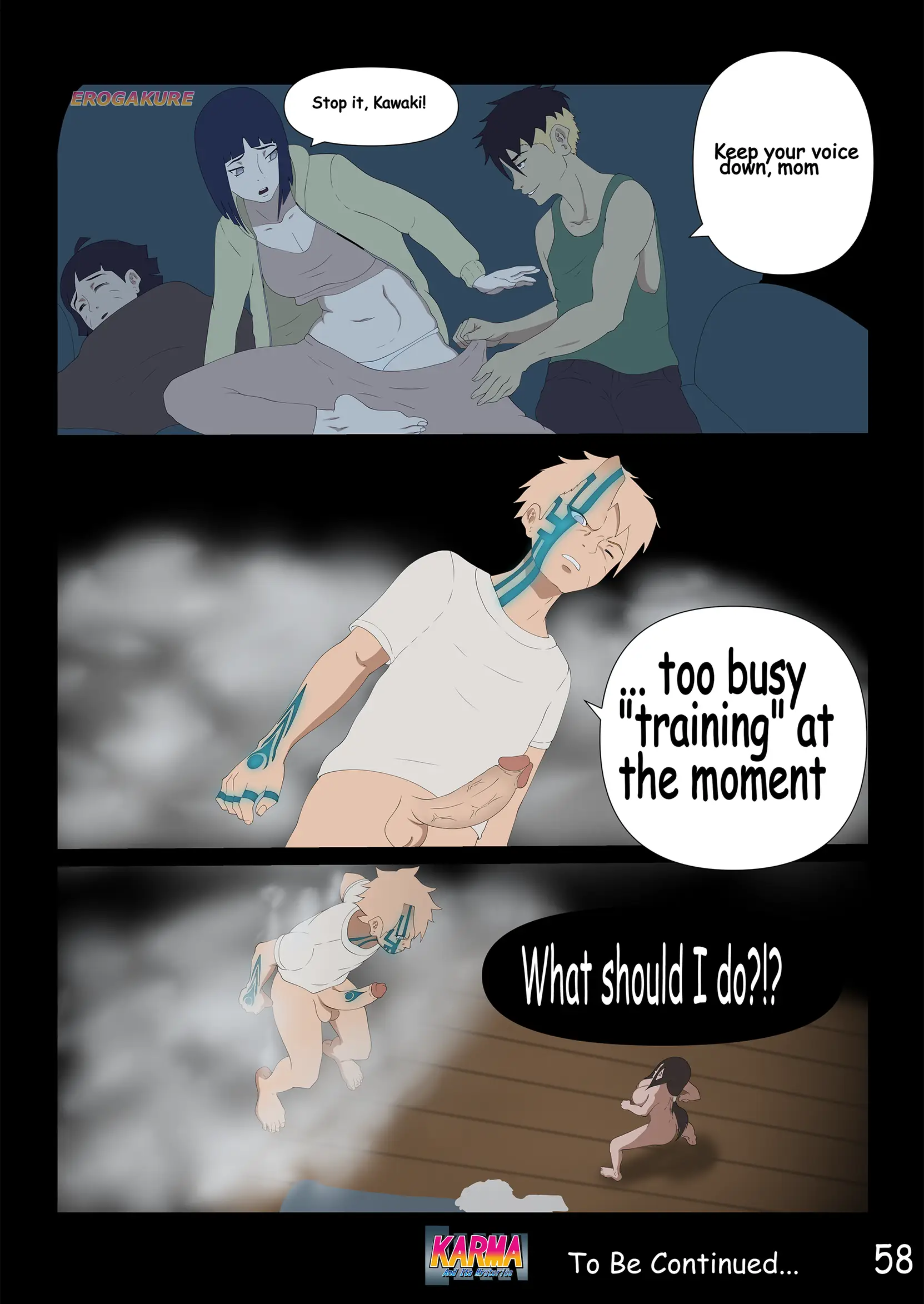 Karma and its Mysteries [Erogakure] - 3 . Karma and its Mysteries - Chapter 3 - Page 58