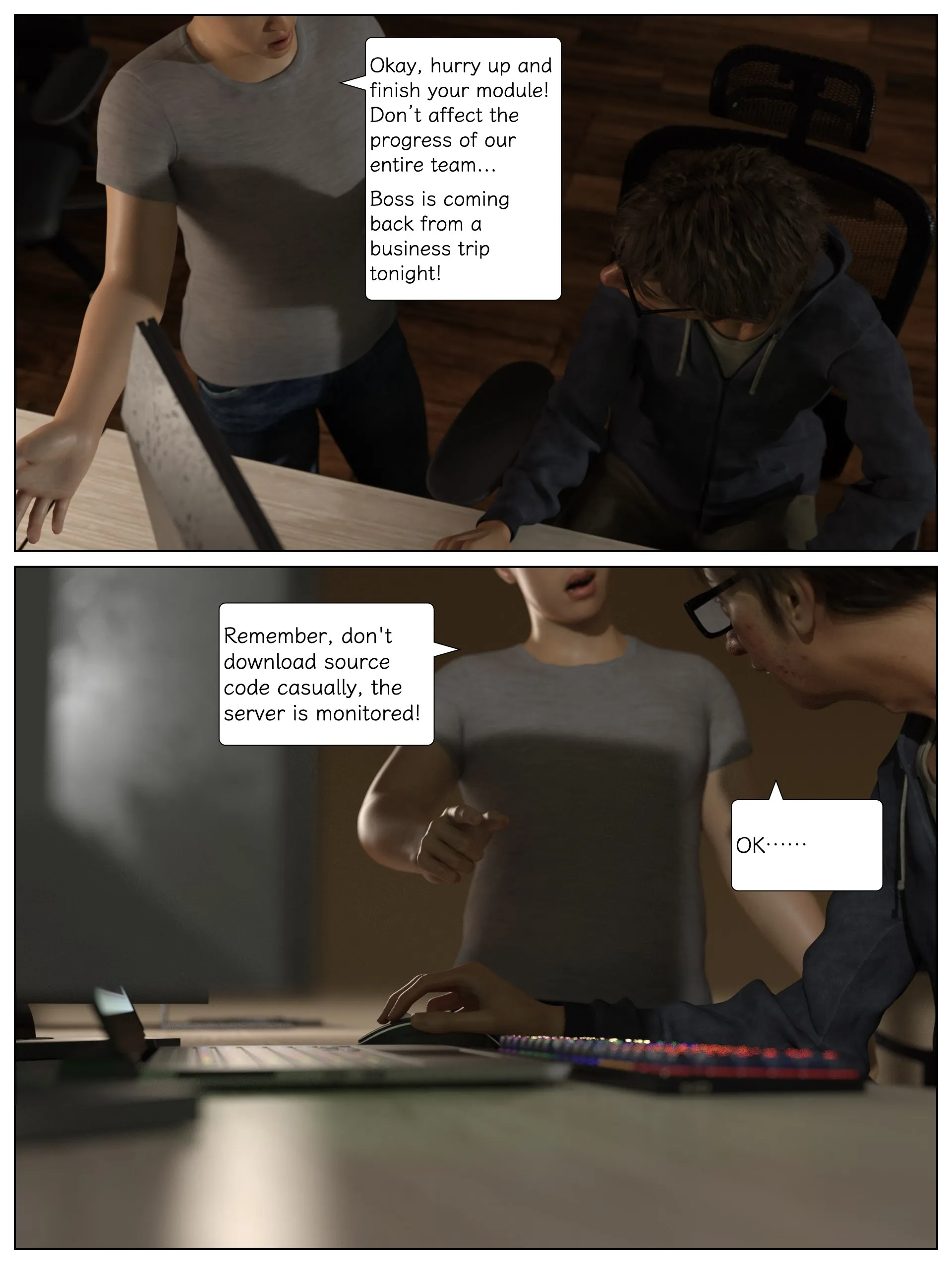 No Escape [Awe-some-ryan] - 1 . No Escape - Chapter 1 - Page 8