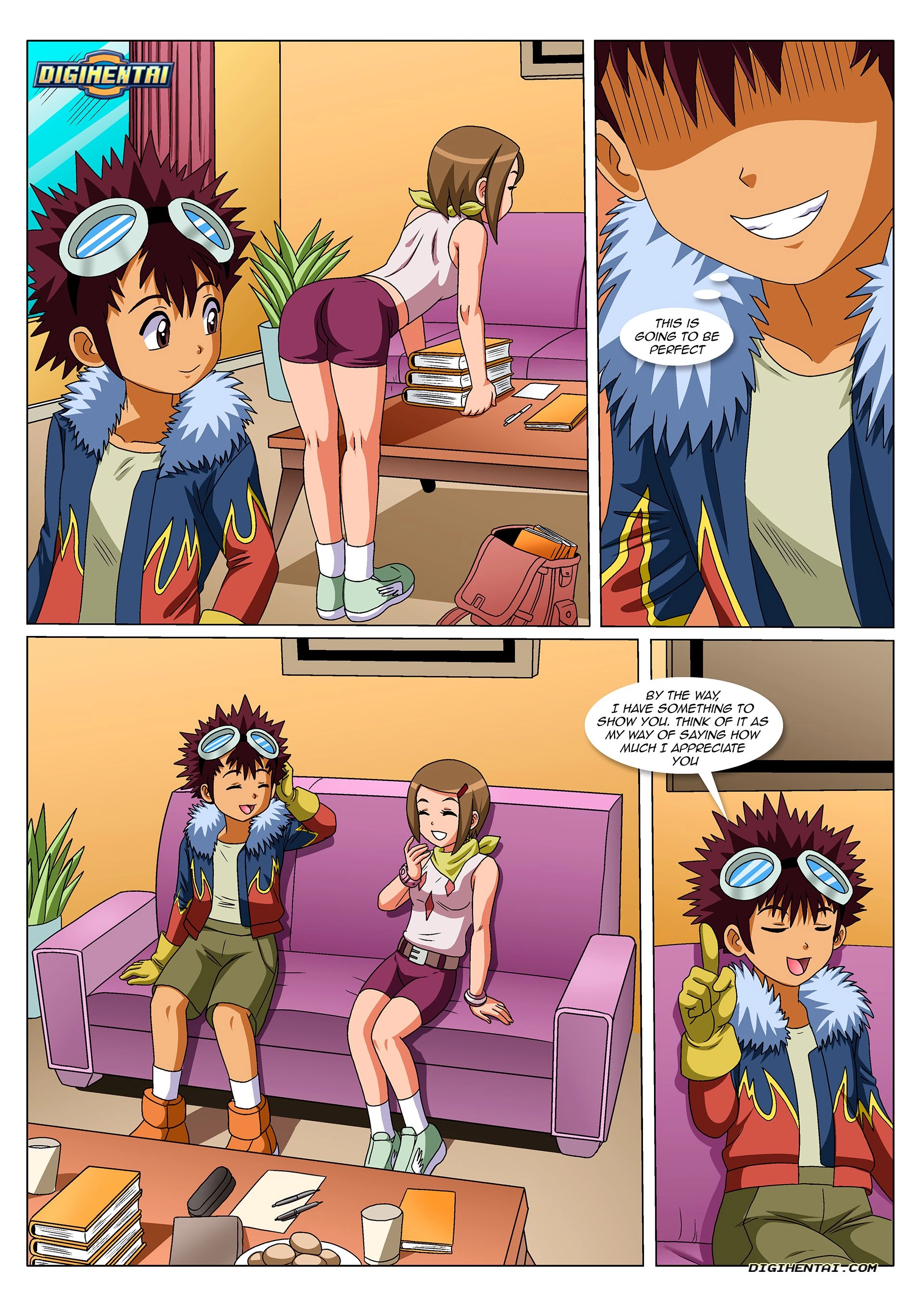 Hypnotic Fun (Digimon) [Palcomix] - Hypnotic Fun (Digimon) - Page 3