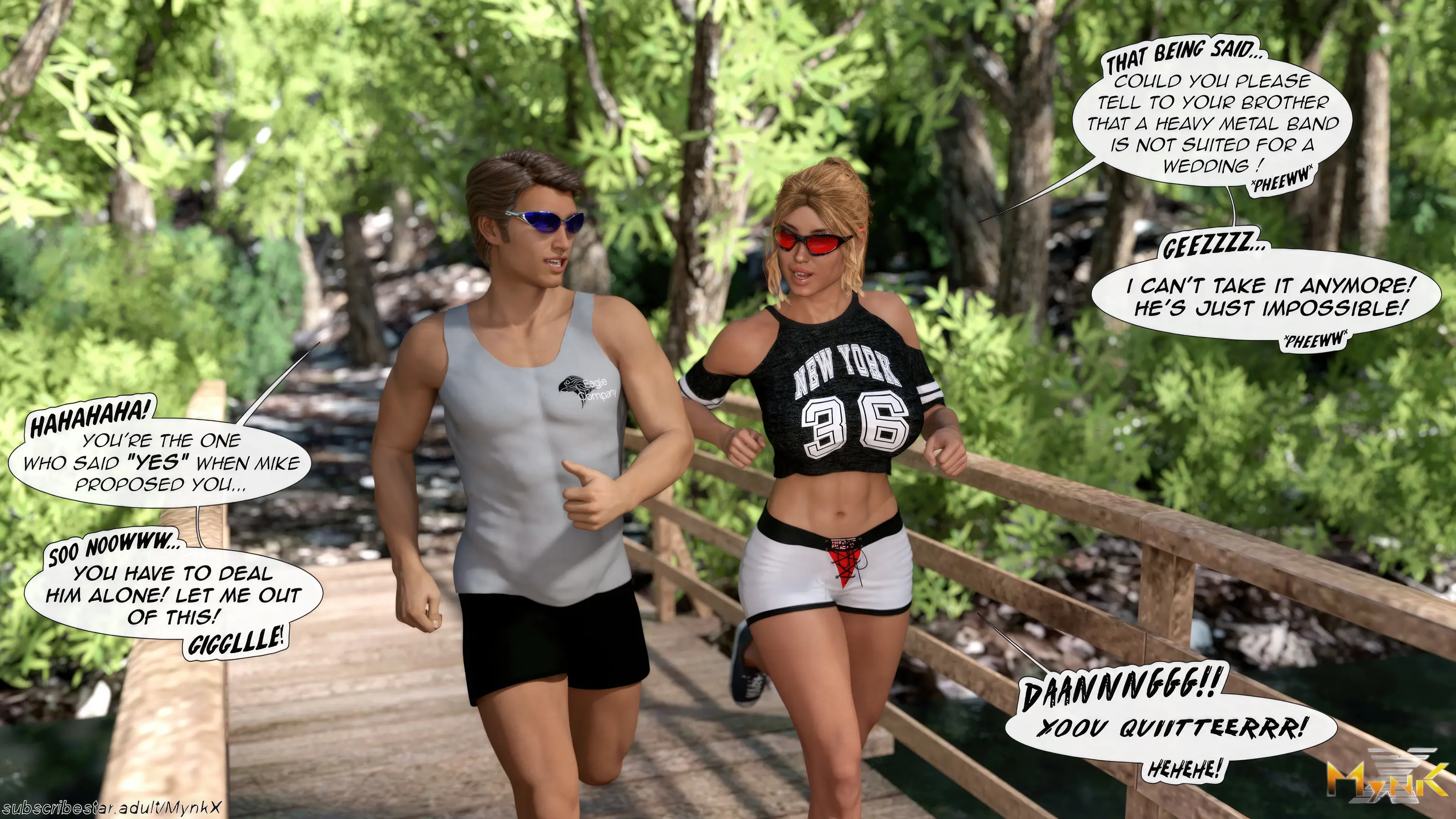 A Pleasant Walk [Mynkx] - 2.2 . A Pleasant Walk - Chapter 2 Part 2 [Mynkx] - Page 35