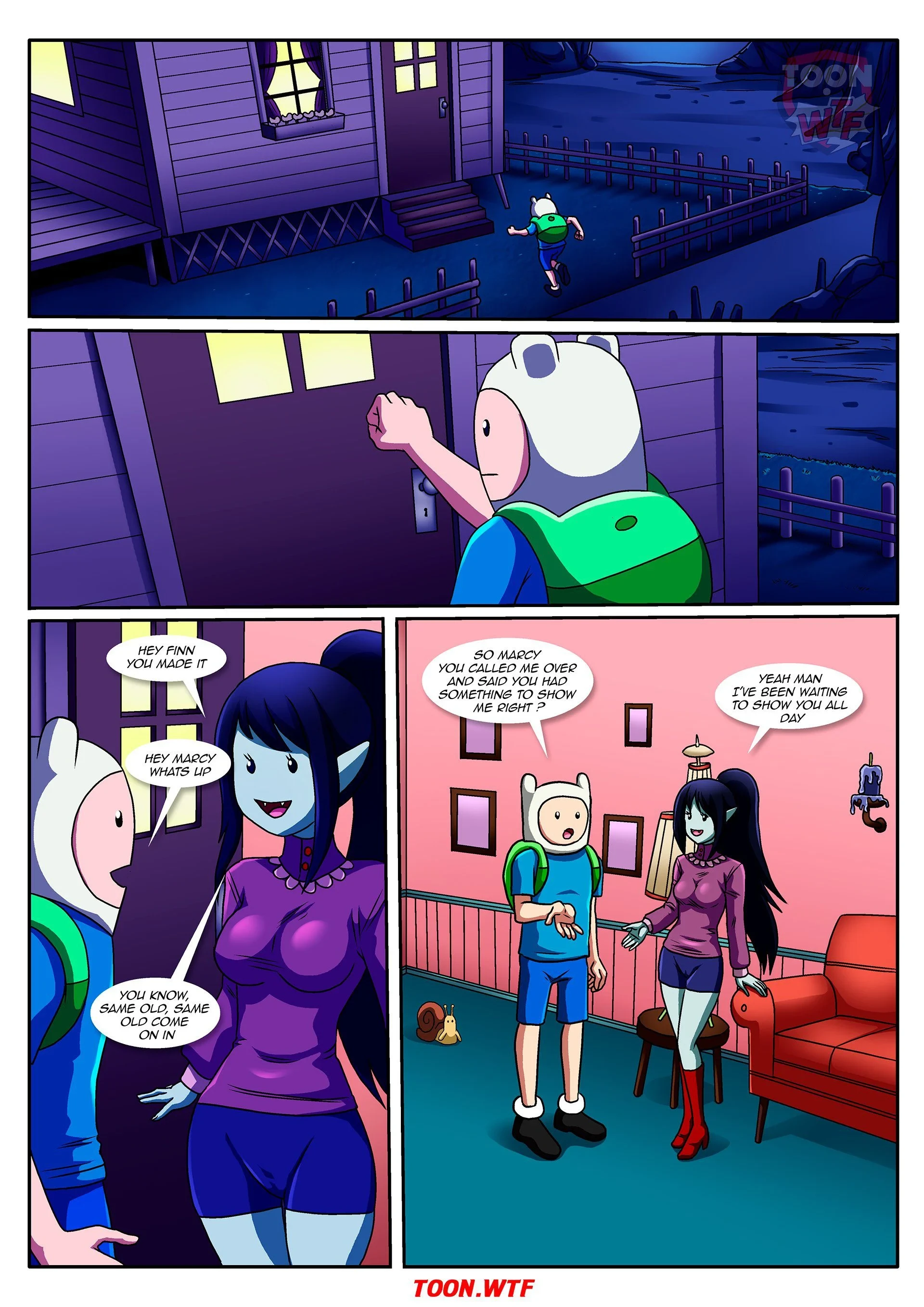 Fifty Shades of Fangs (Adventure Time) [Palcomix] - 1 . Fifty Shades of Fangs - (Adventure Time) [Palcomix] - Page 2