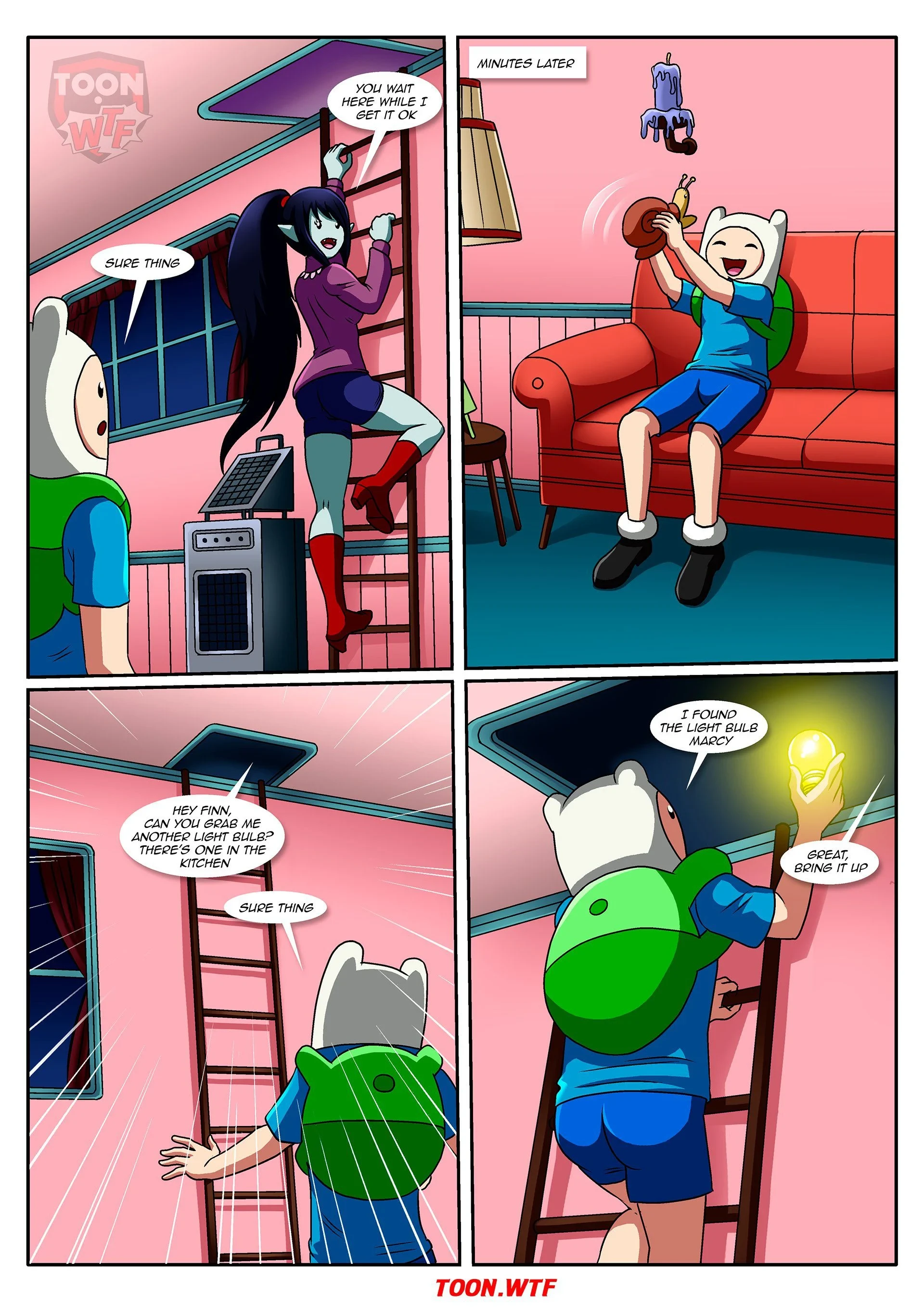 Fifty Shades of Fangs (Adventure Time) [Palcomix] - 1 . Fifty Shades of Fangs - (Adventure Time) [Palcomix] - Page 3