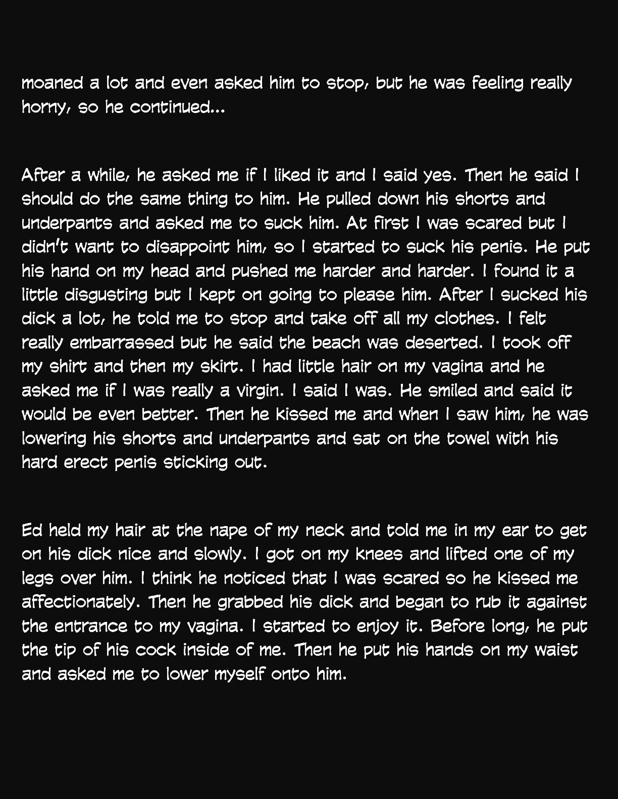 Animated Tales [WC | TF] - I LOST MY VIRGINITY WITH AN OLD MAN - Page 7