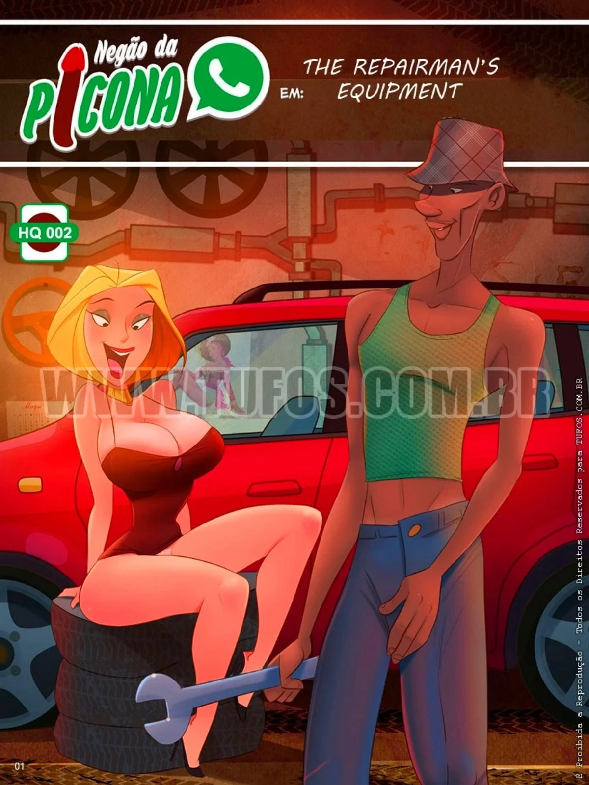 Negao Da Picona [WC | TF] - 2 . Negao Da Picona - Chapter 2 [WC - TF] - Page 1