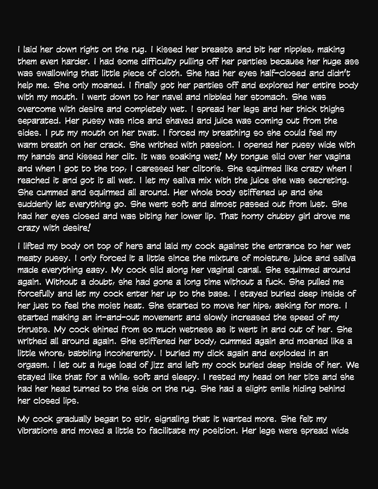 Animated Tales [WC | TF] - MY DAUGHTER'S CHUBBY FRIEND - Page 5