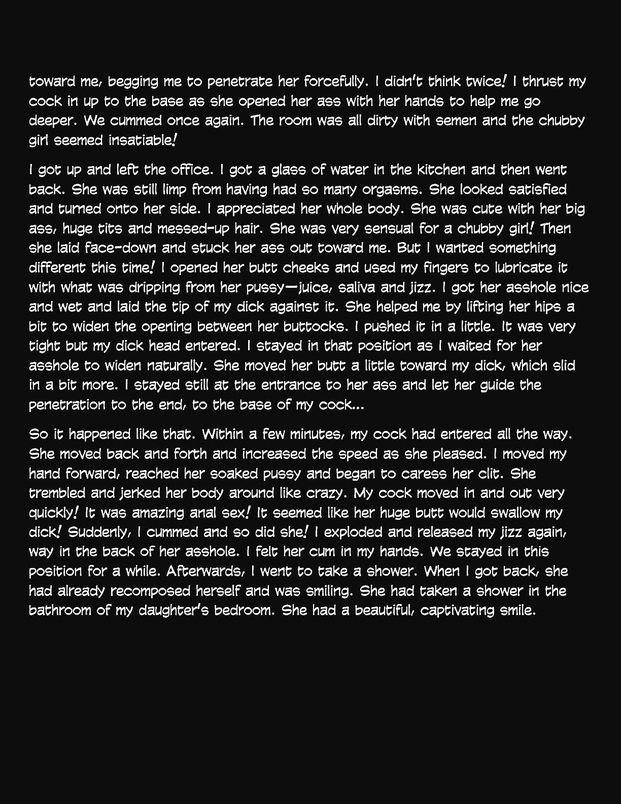 Animated Tales [WC | TF] - MY DAUGHTER'S CHUBBY FRIEND - Page 7