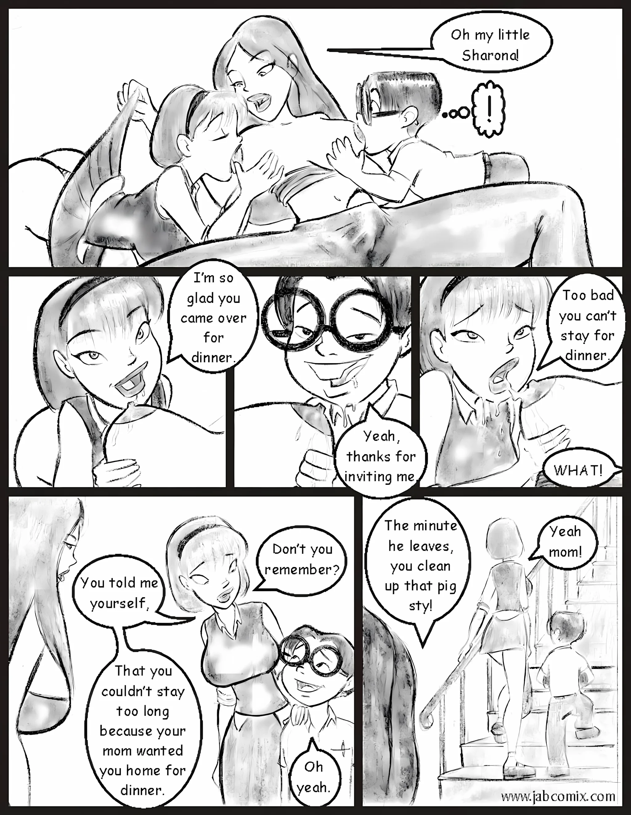 My Hot Ass Neighbor [JABComix] - 2 . My Hot Ass Neighbor - Tutoring - Chapter 2 - Page 5