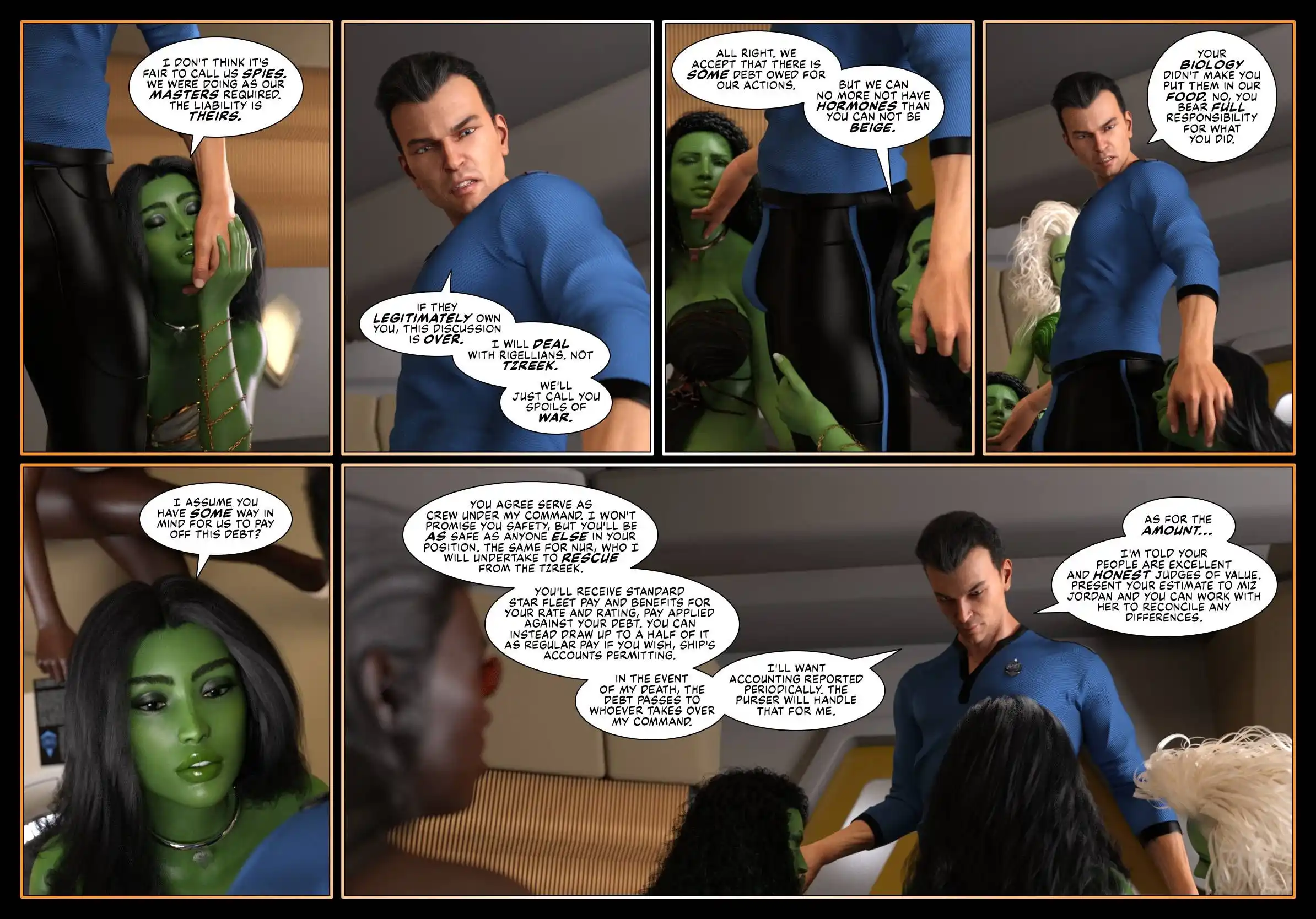 Pirates Of The Coal Sack [DangerousLines] - 4. Pirates Of The Coal Sack - Chapter 4 - Page 35