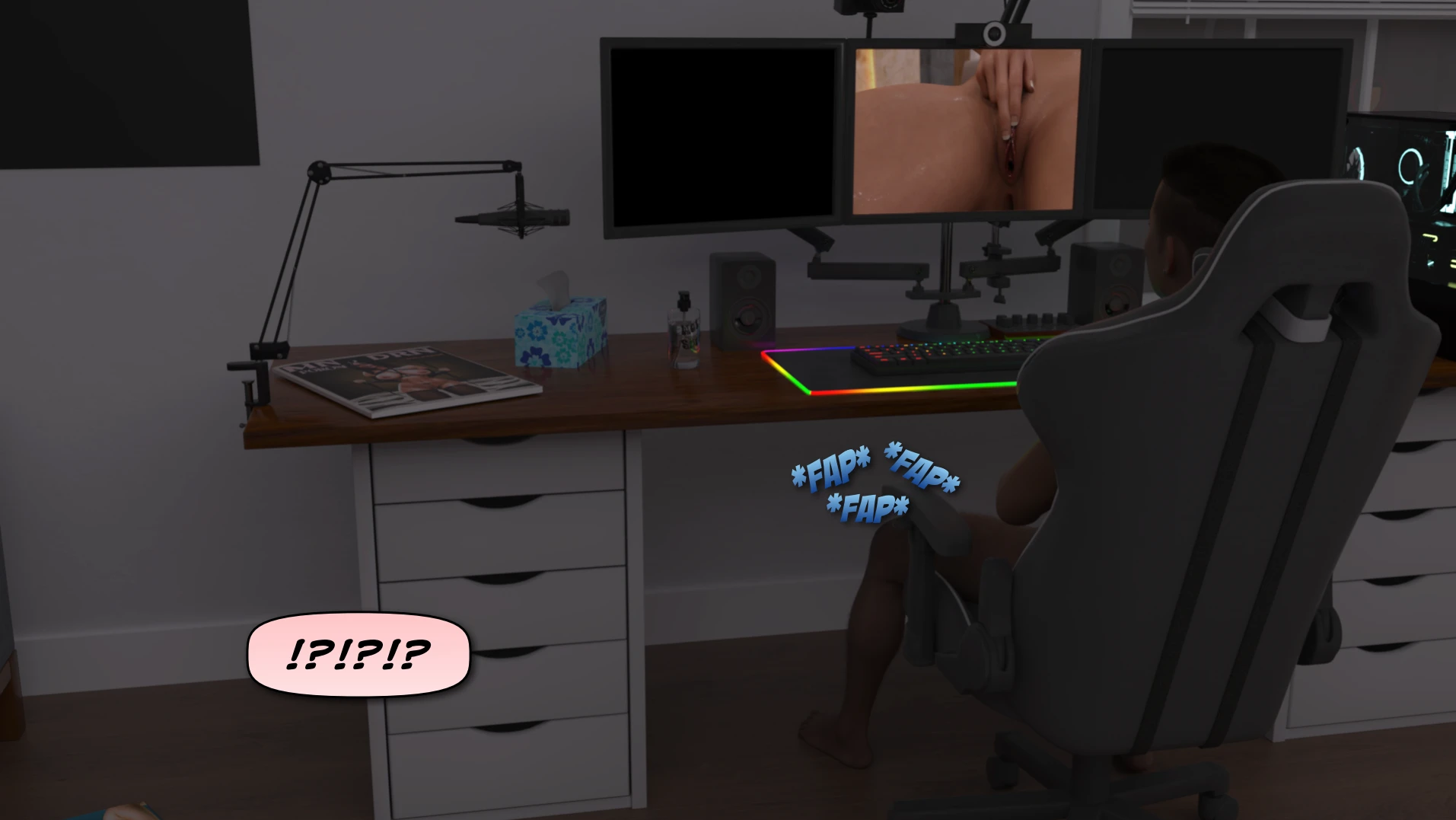Wicked Pervert with a Big Cock! - 1.2 . Wicked Pervert with a Big Cock! - Chapter 1 Part 2 [3DK-x] - Page 6